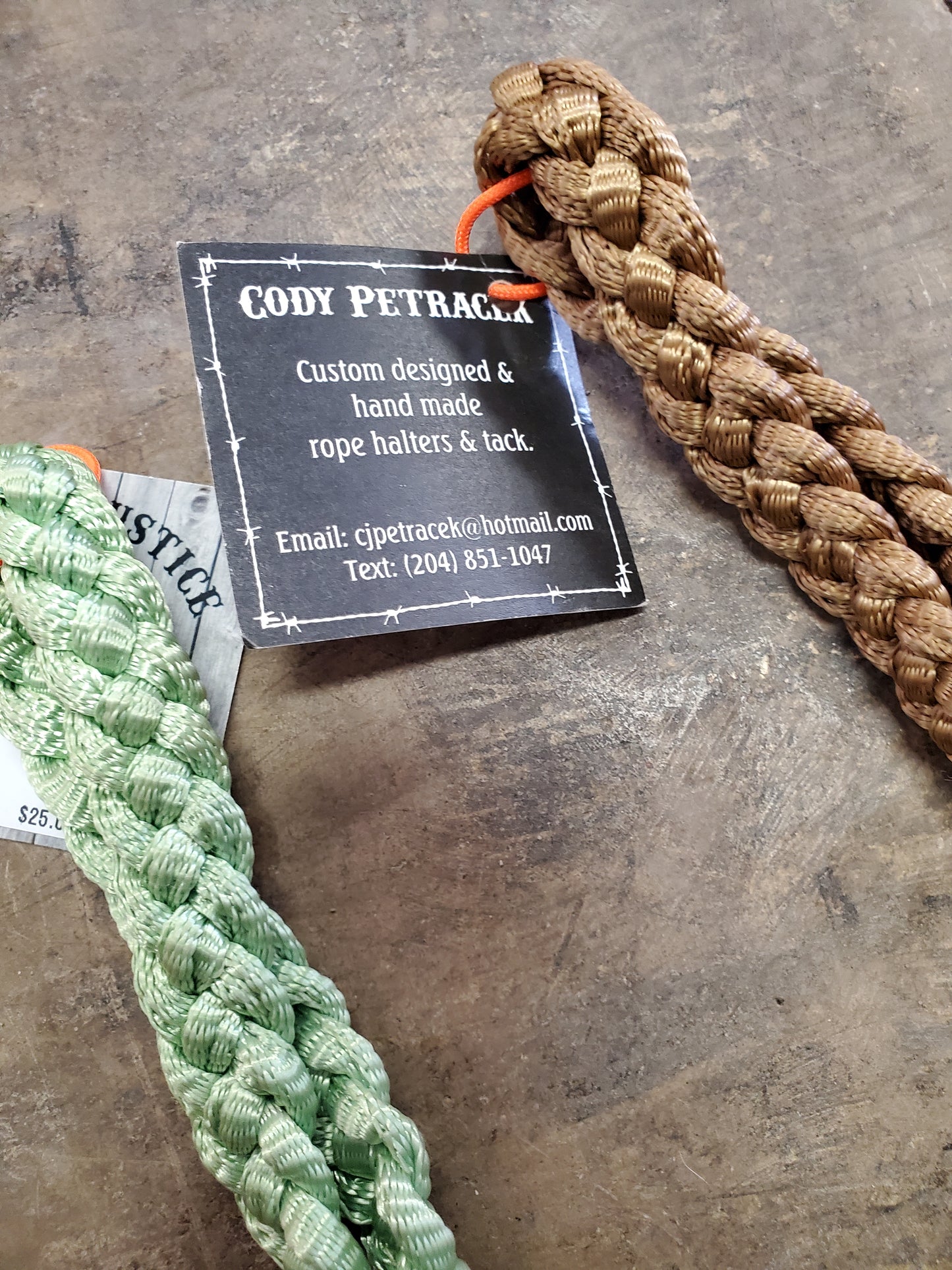 Handmade Mule Tape Leads
