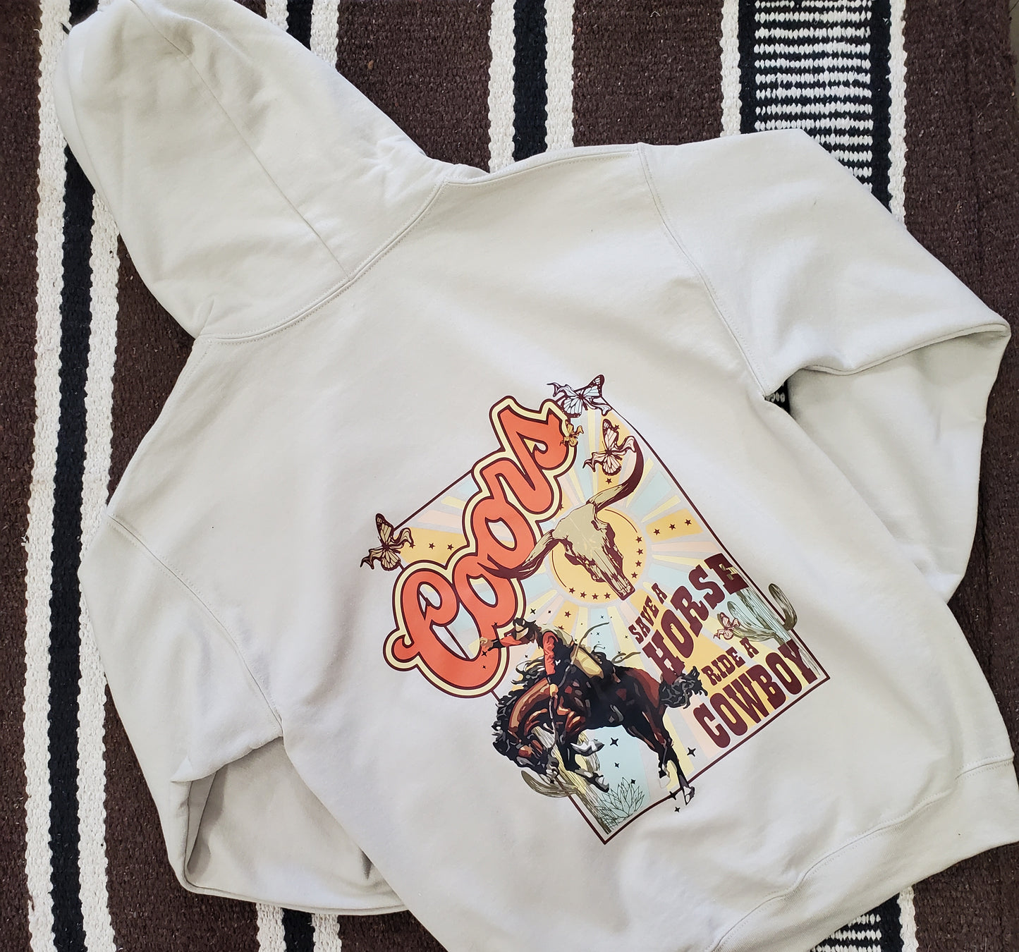 Save A Horse Hoodie - Tan