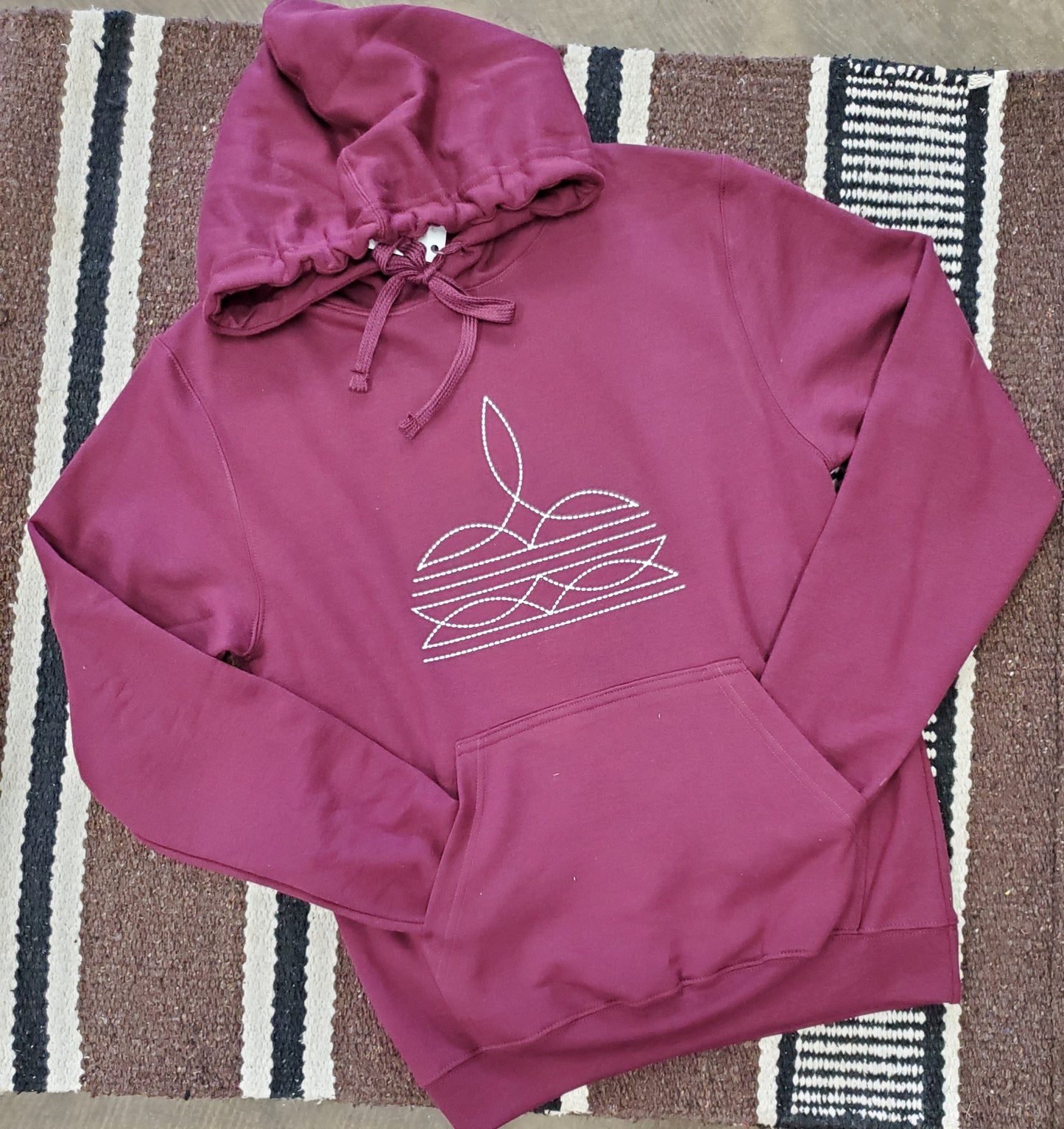 Bootstitch Hoodie - Maroon
