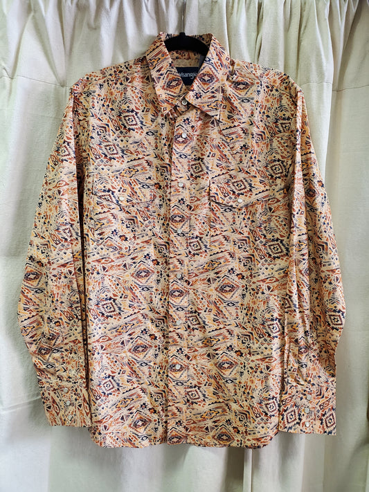 Orange Aztec Print W/Shirt NEW
