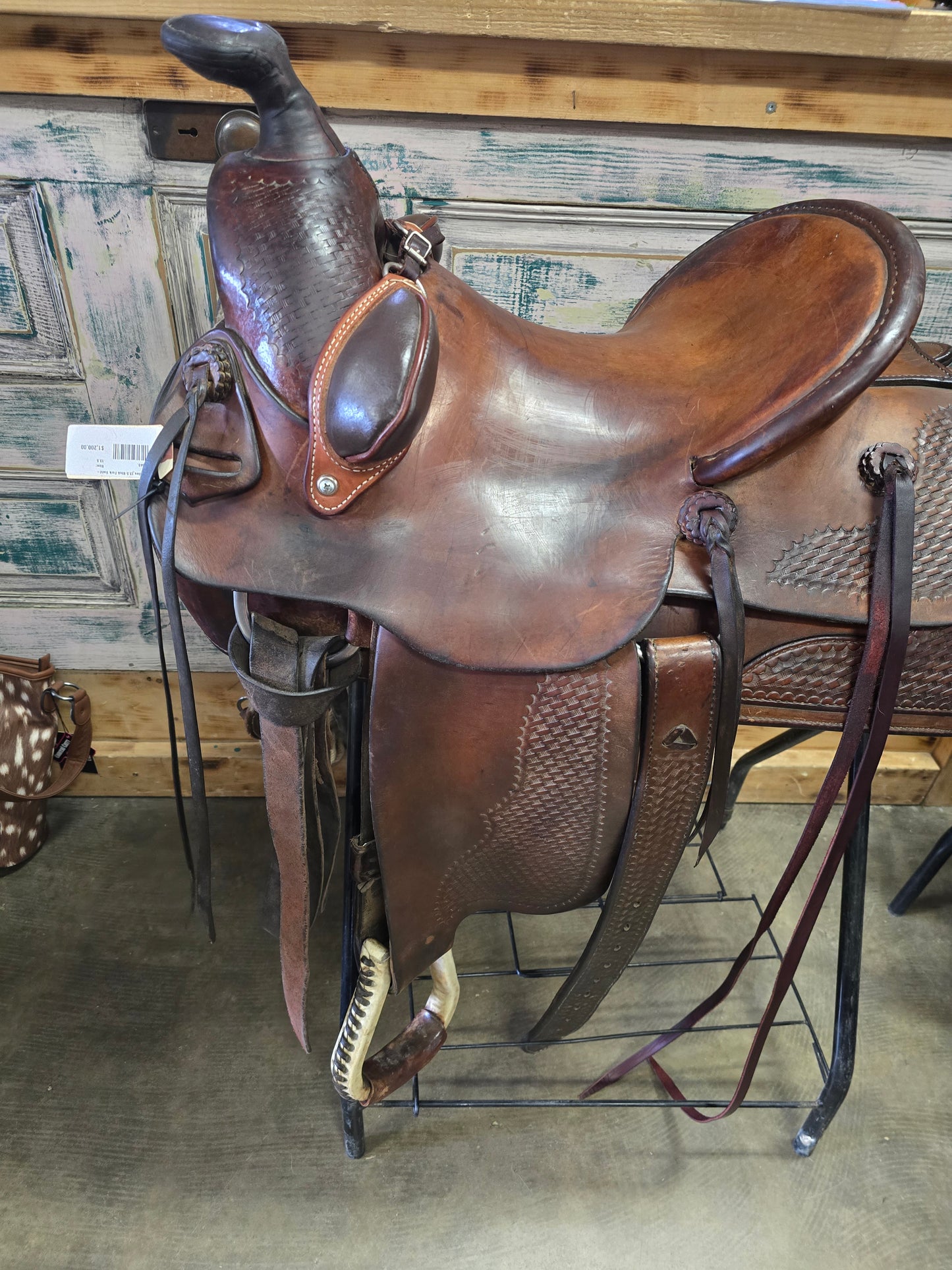 J. Stiles 13.5 Slick Fork Saddle