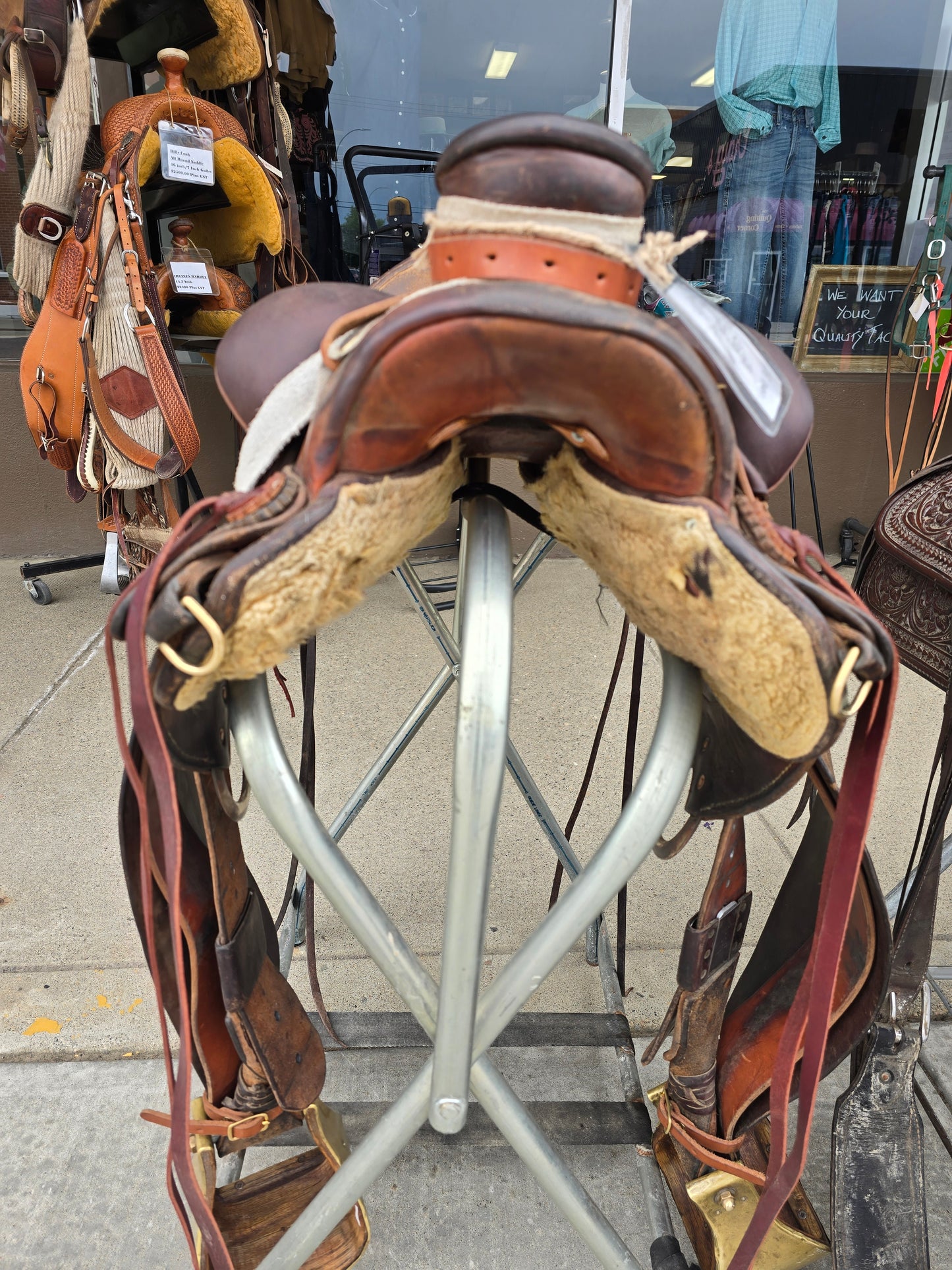 Jimmie Orr Wade Ranch Saddle