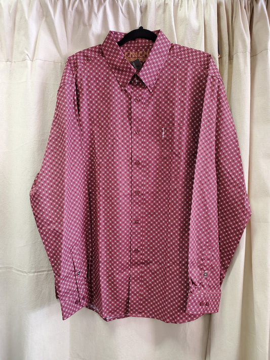 Burg. Print  W/Shirt NEW