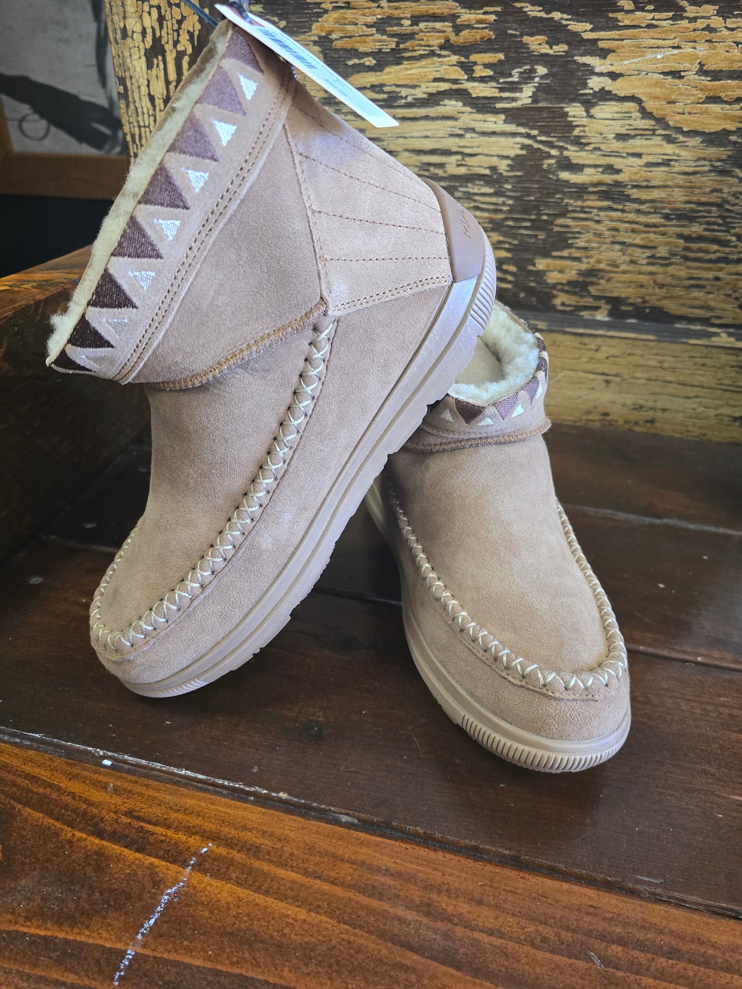 NEW Fleece Lined Suede Booties