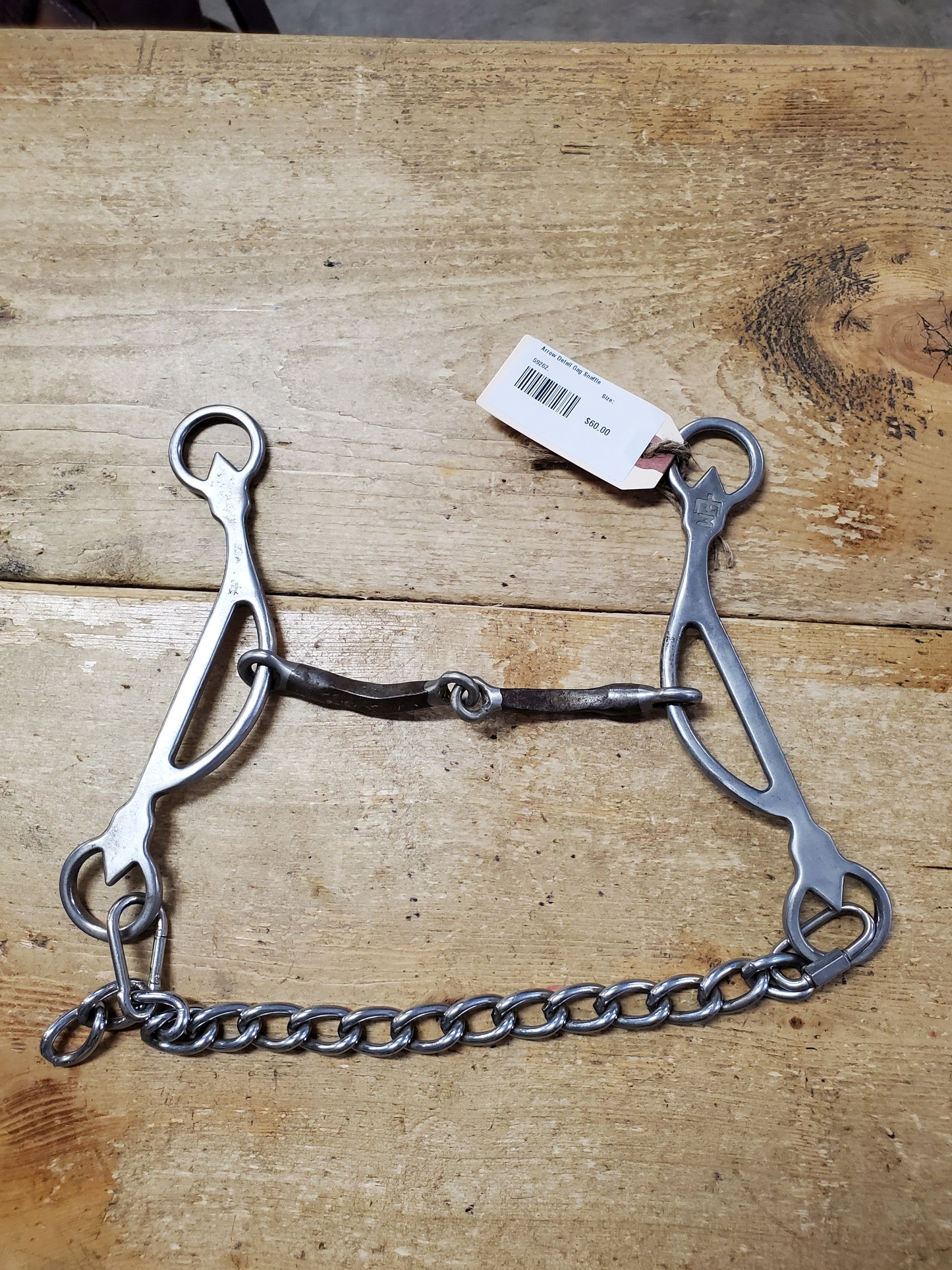 Arrow Detail Gag Snaffle