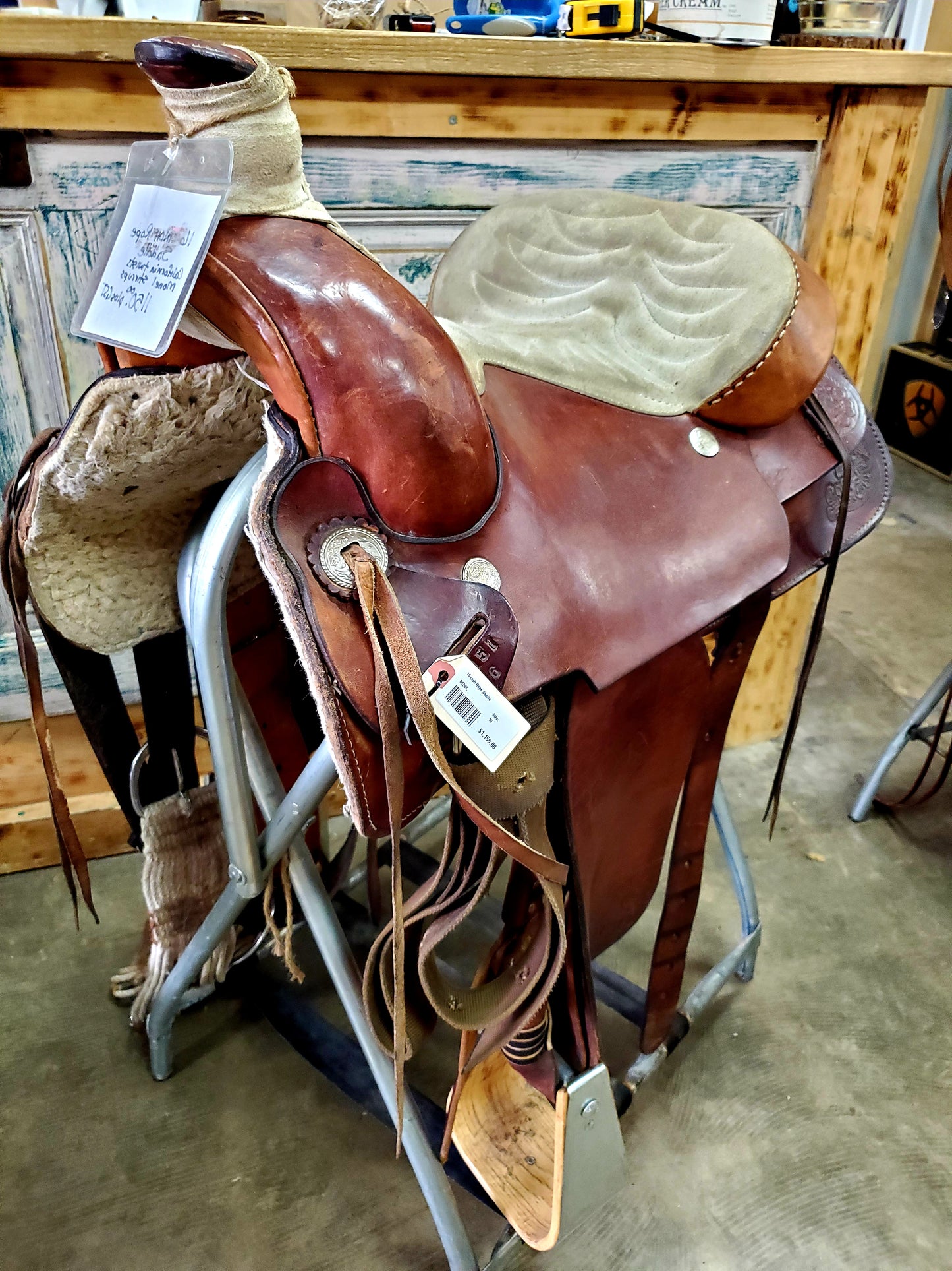 16 Inch Rope Saddle