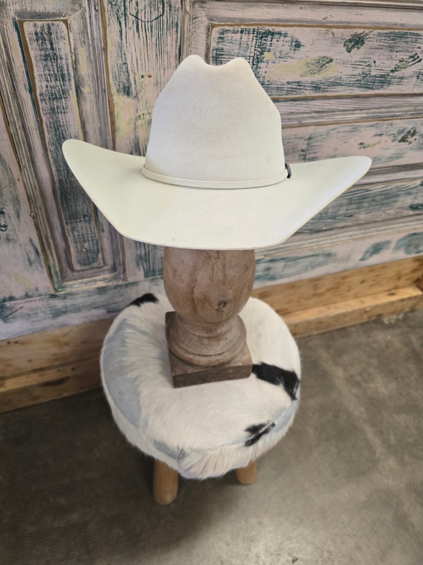 7X Silver Belly Hat (7 1/8)