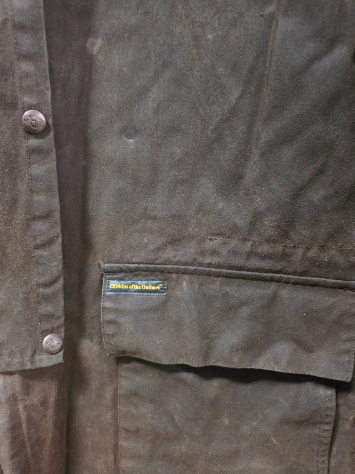 Oilskin Long Duster