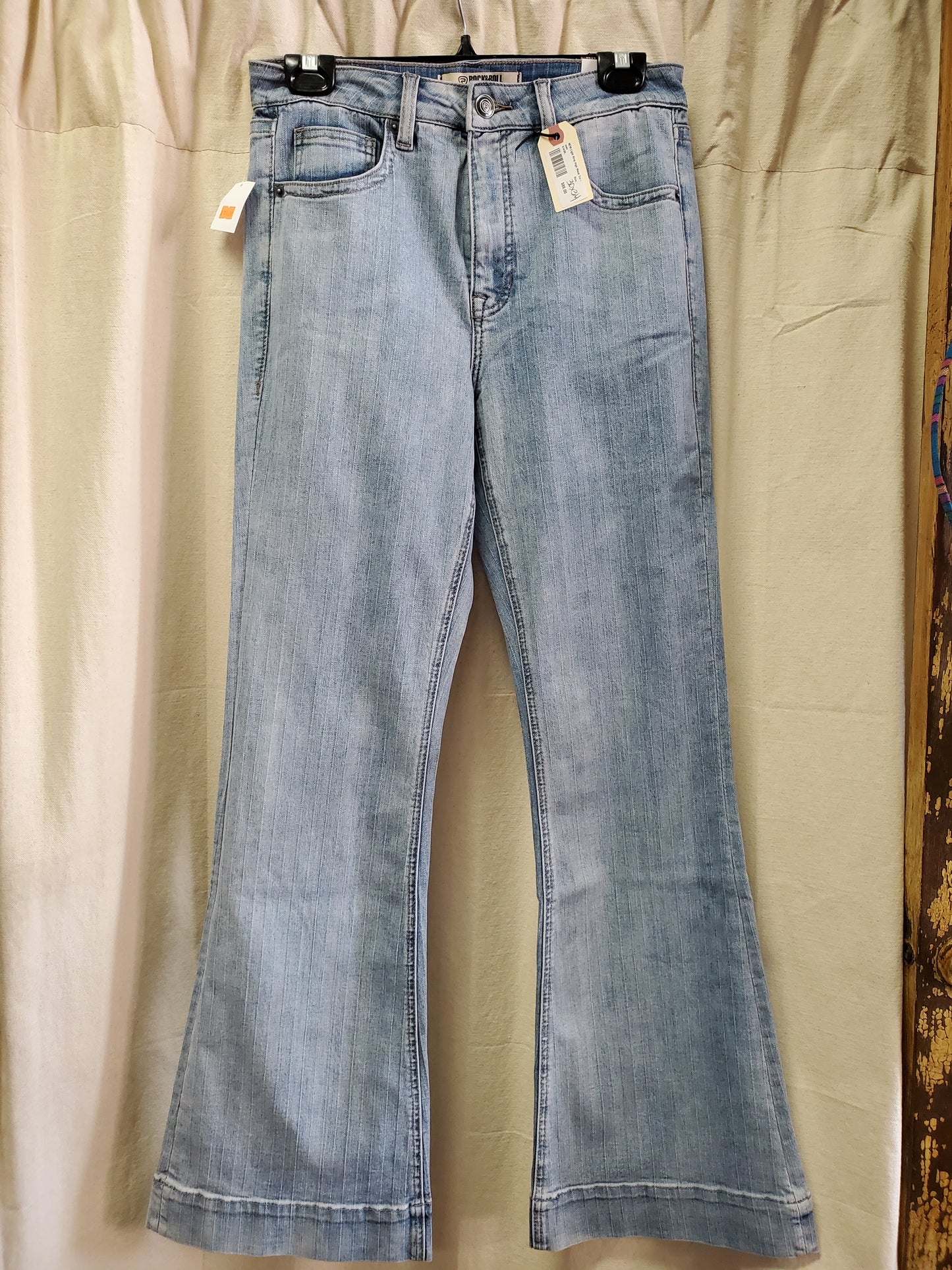 NEW Light Stripe High Waist Trouser