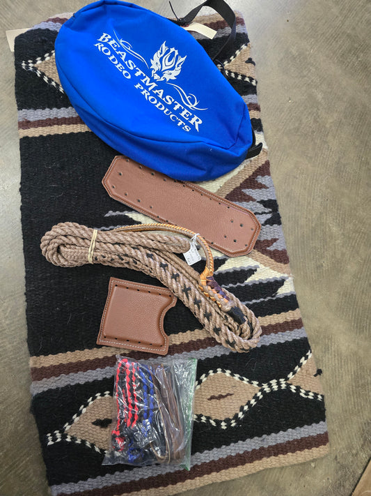 NEW R.H. American Brown Poly                  Mini Bull Rope