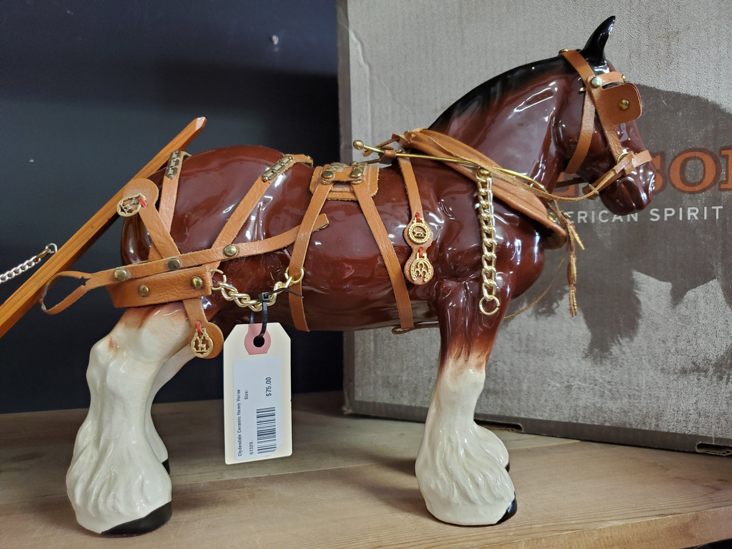 Clydesdale Ceramic Heavy Horse