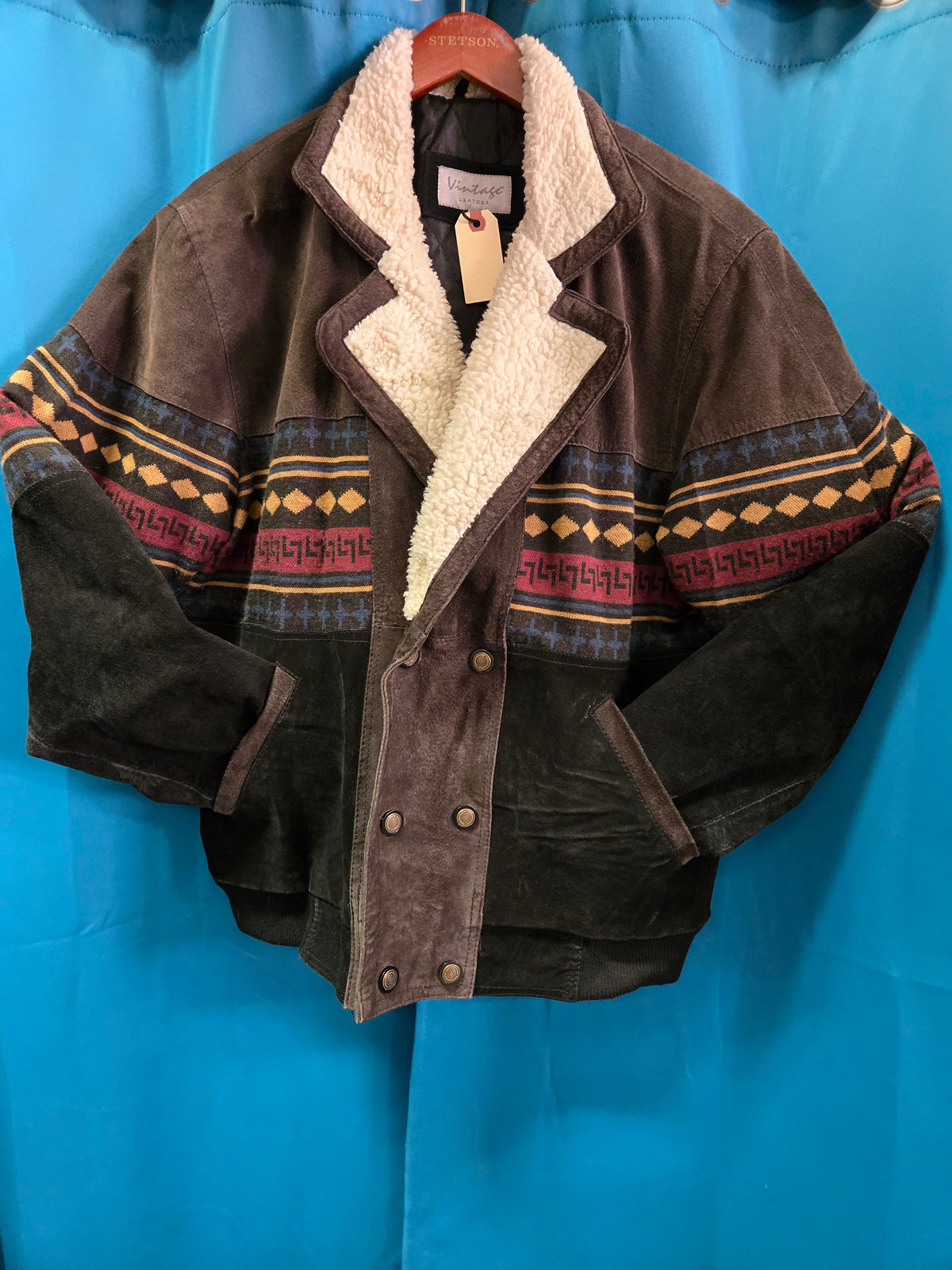 Vintage Aztec Panel Jacket