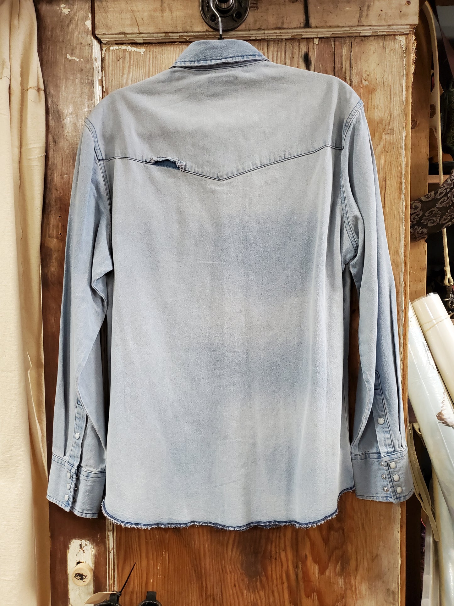 NWT Mens Denim W/Shirt - M & XL