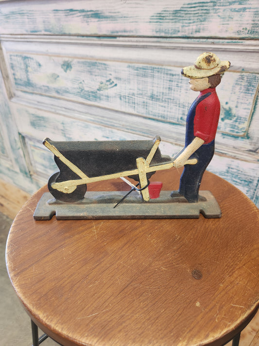 Antique cast iron Boot scraper