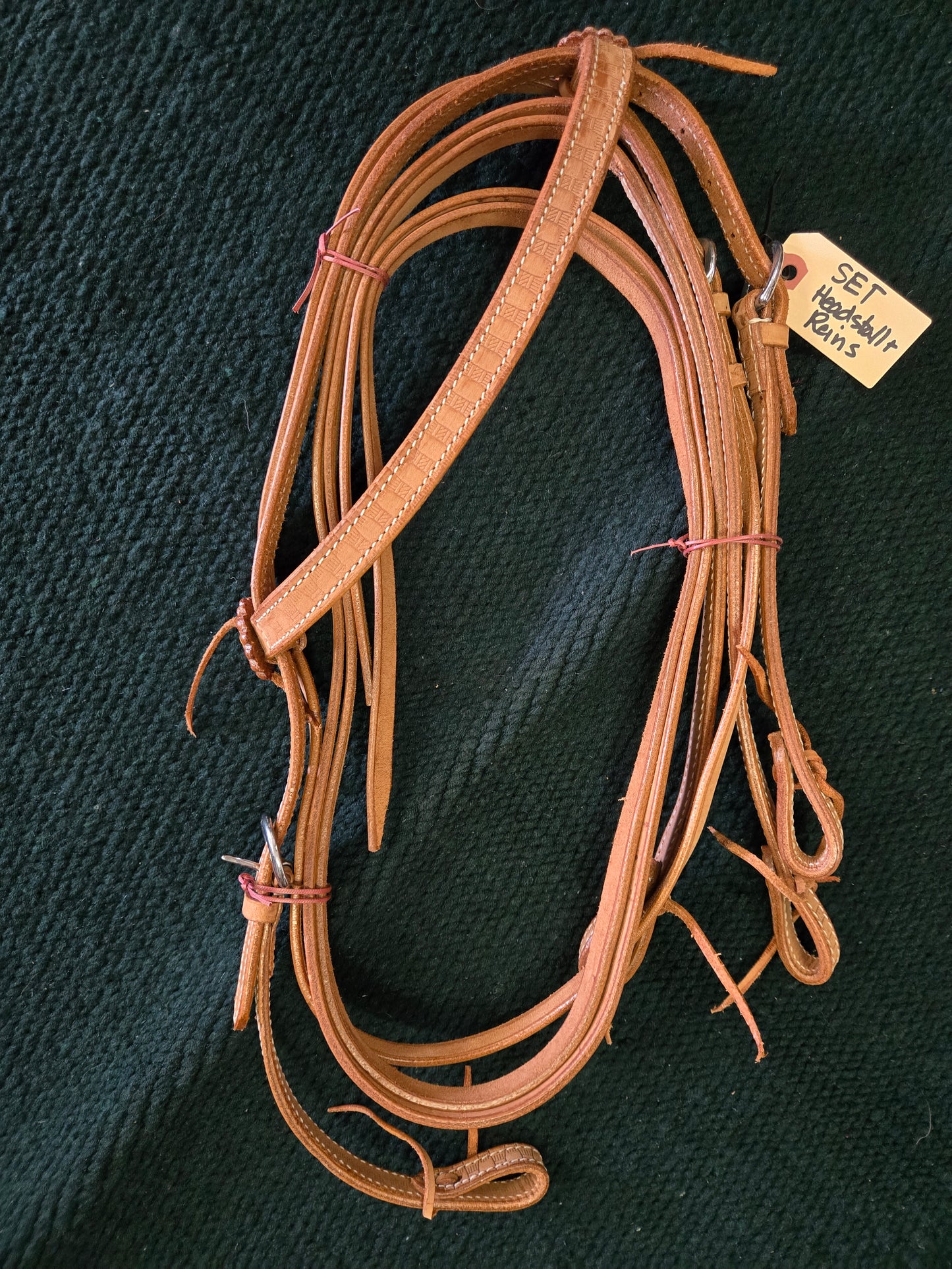 NEW Light Colored Headstall Set
