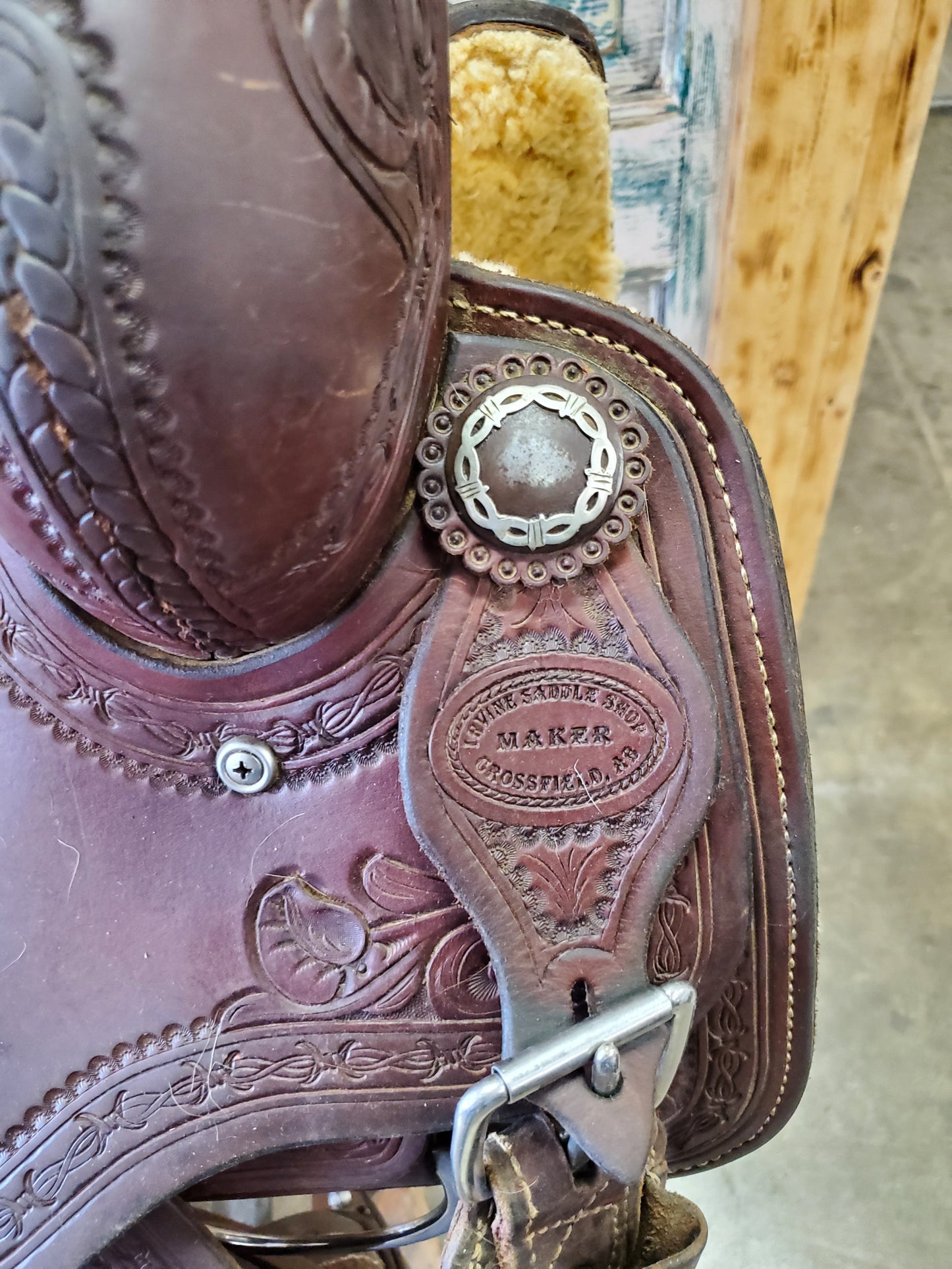 Irvines Cowhorse Saddle