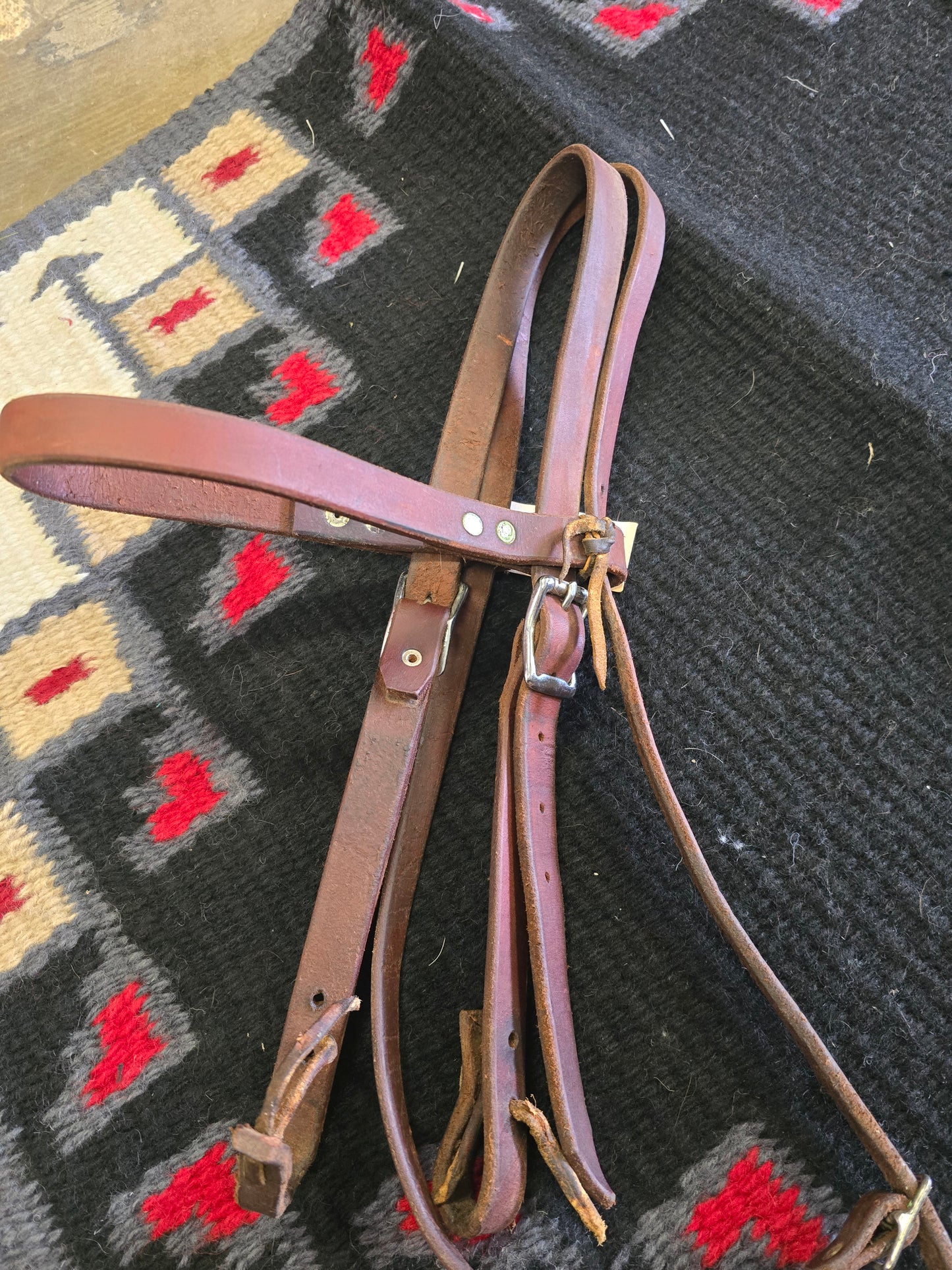 Workin Harness Leather Headstall
