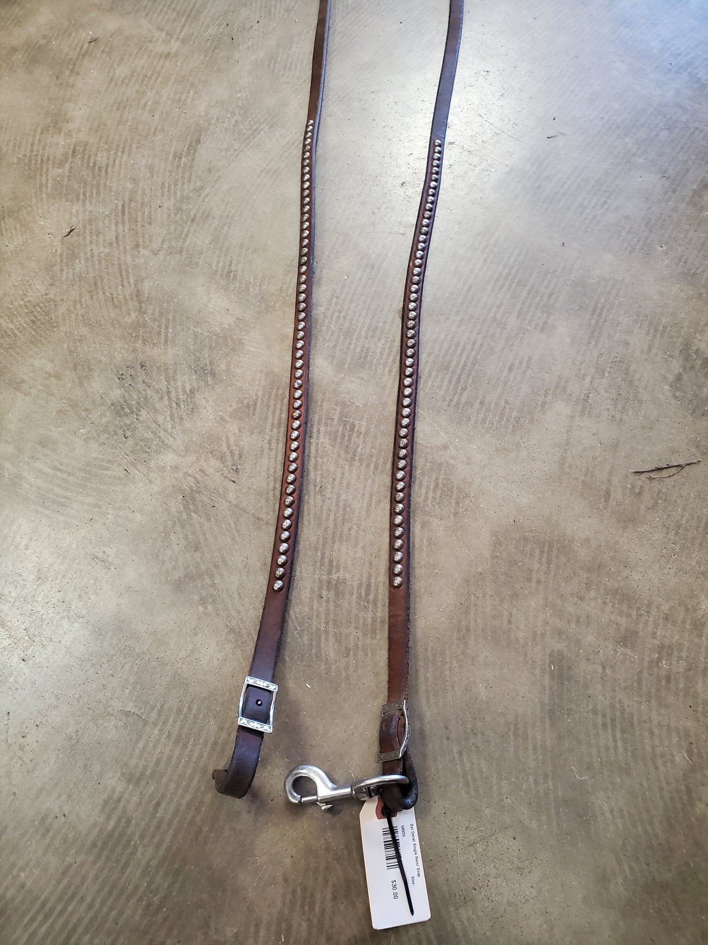 Dot Detail Single Rein/ Snap