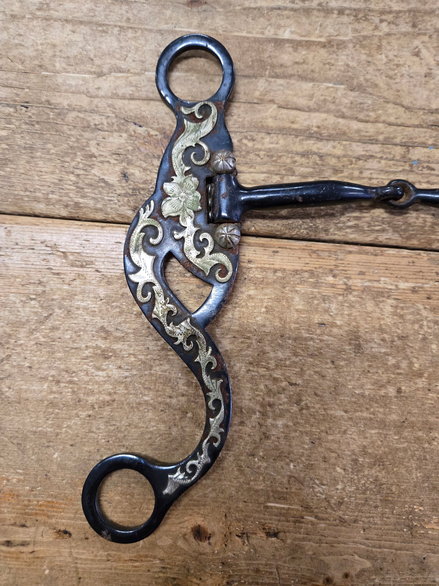 Fancy Shanked Snaffle