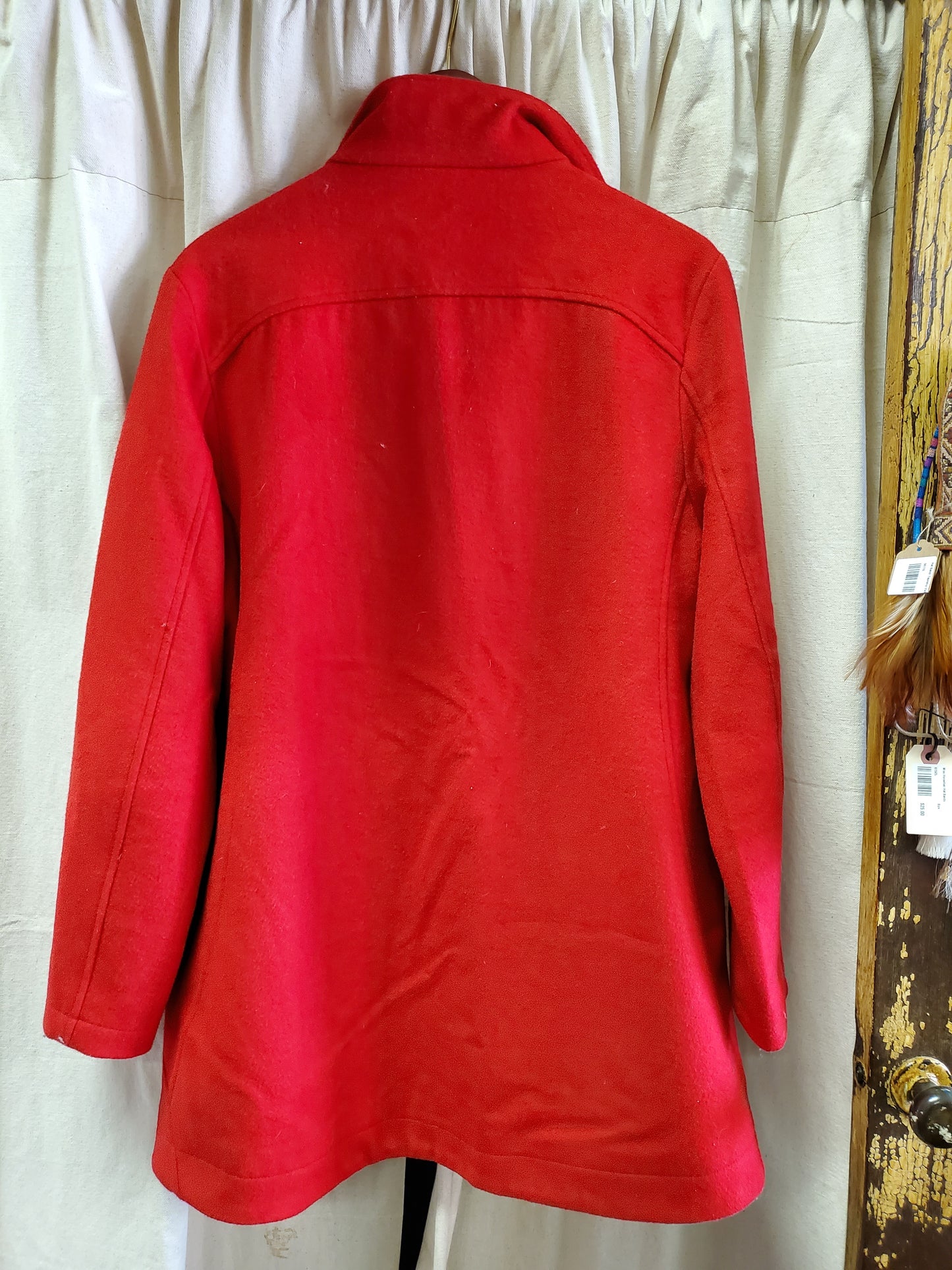 Red Wool Jacket                       Hudson Bay Lining