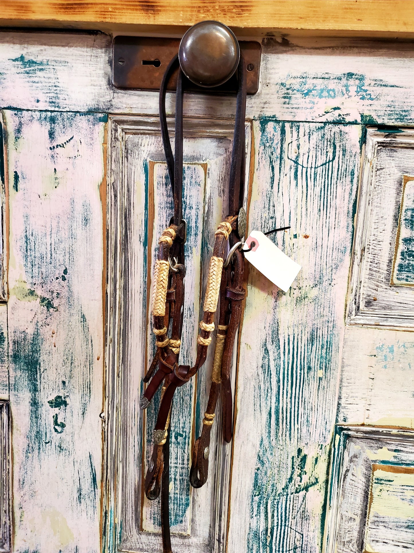 Futurity Knot Headstall W/ Rawhide