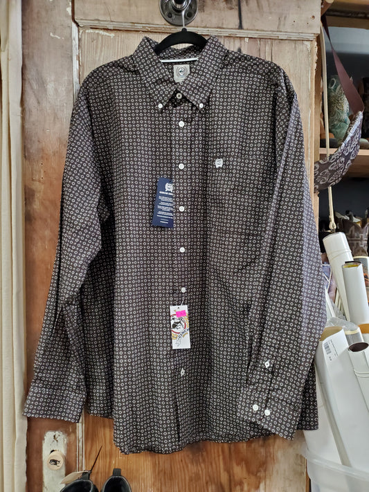 NWT Cinch Brown W/shirt - L & XL