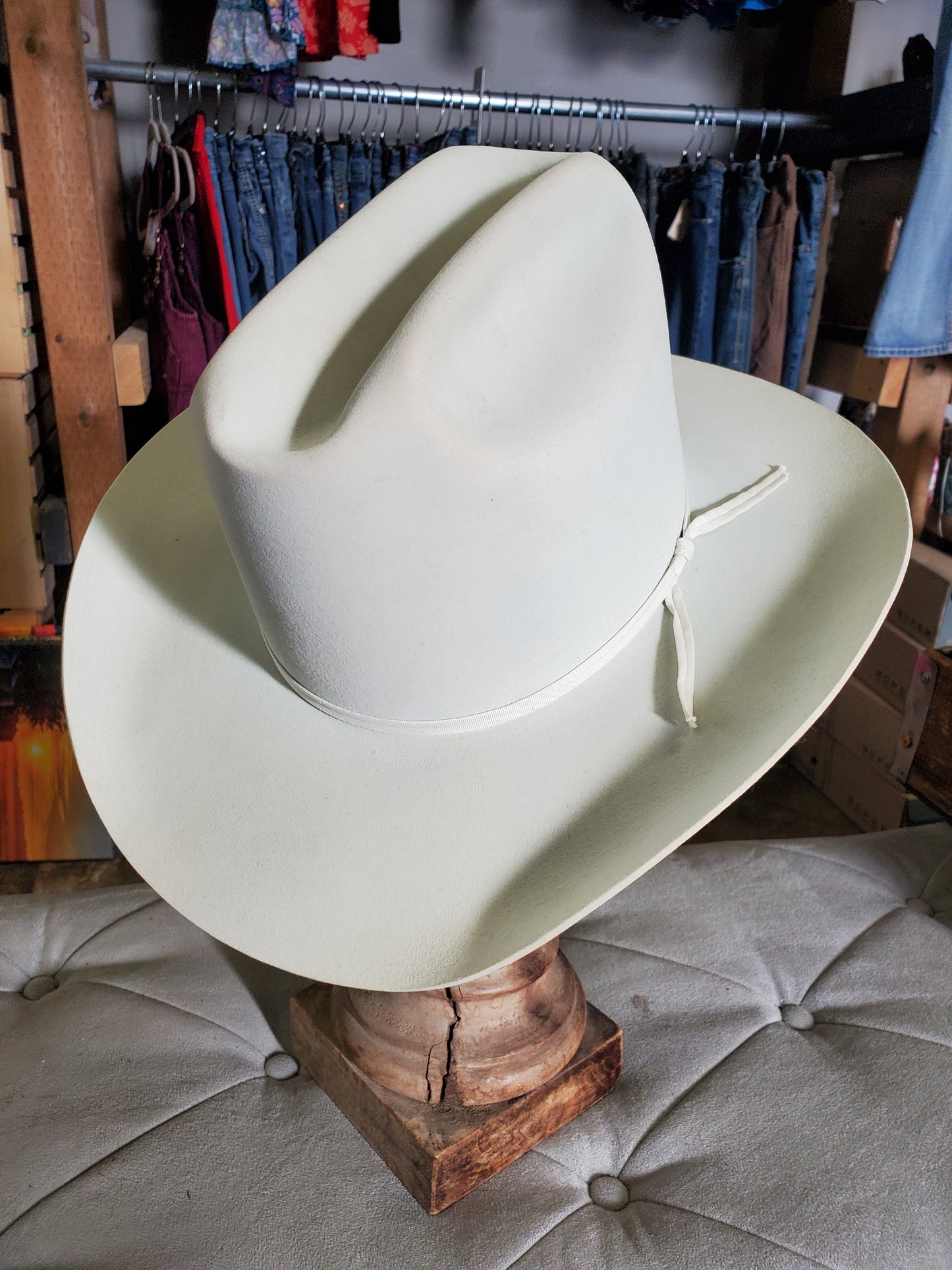 Silverbelly Resistol Hat (4 inch Brim)