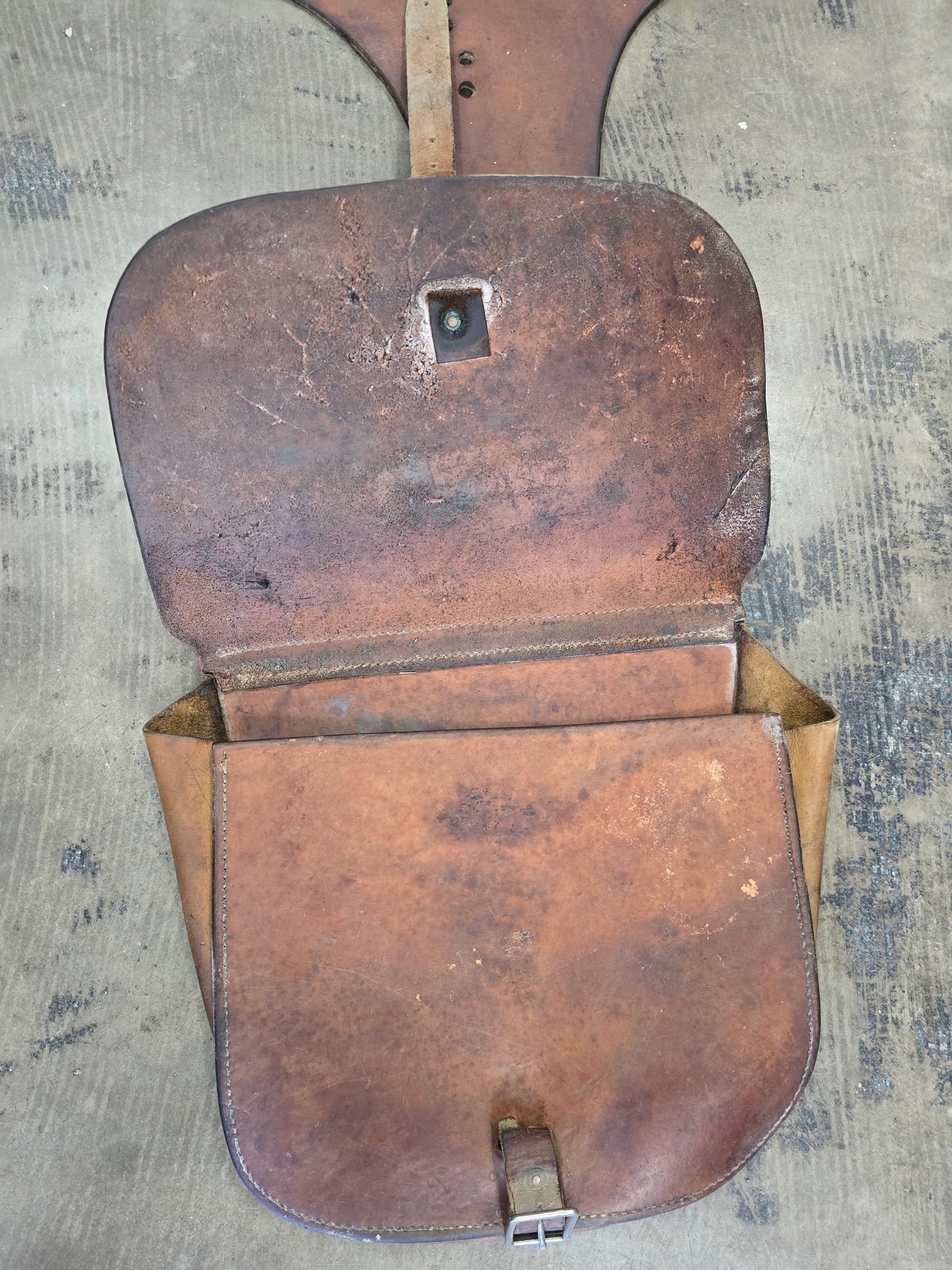 Leather Saddle Bags