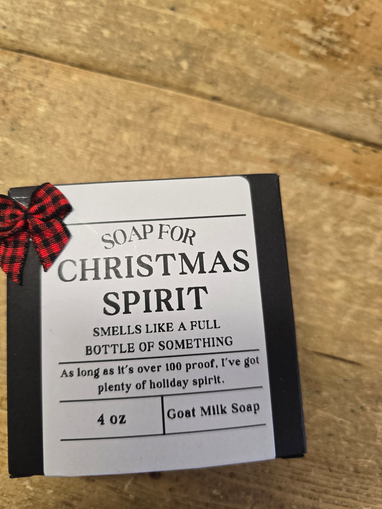 Xmas Spirit (Locally Made Soap)