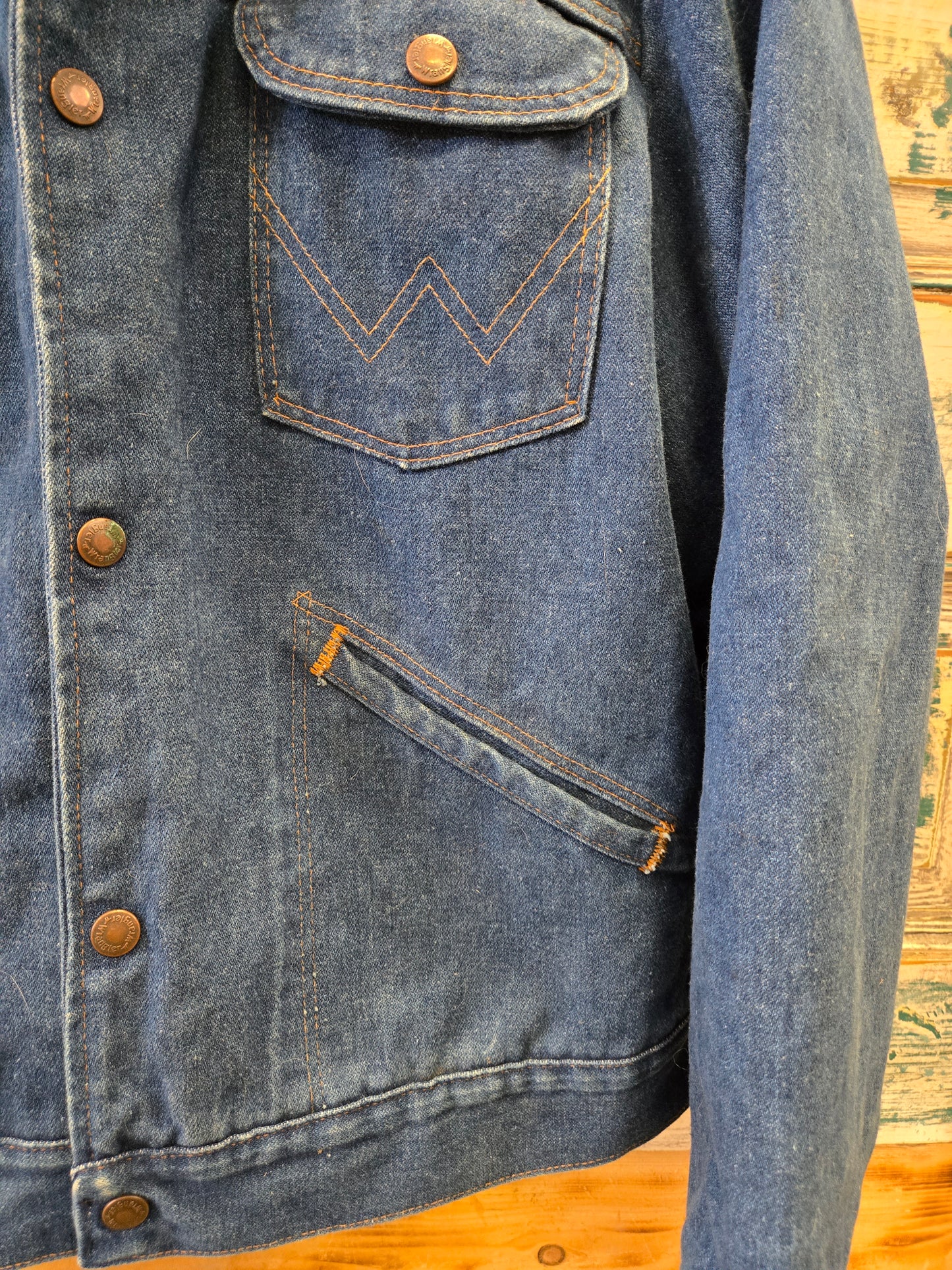 Men's Wrangler Lined Jean Jacket