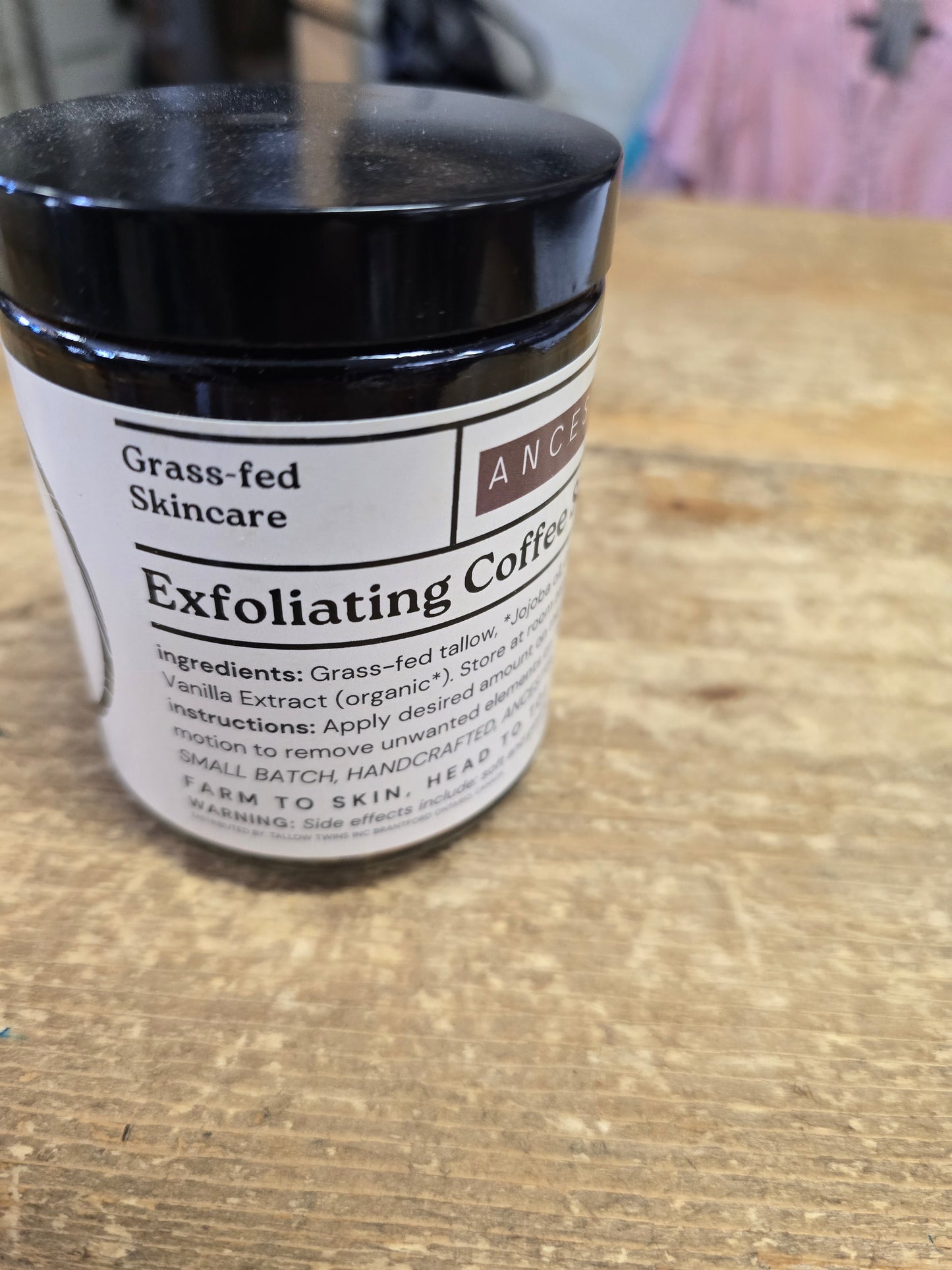 Tallow Exfoliating Coffee Scrub