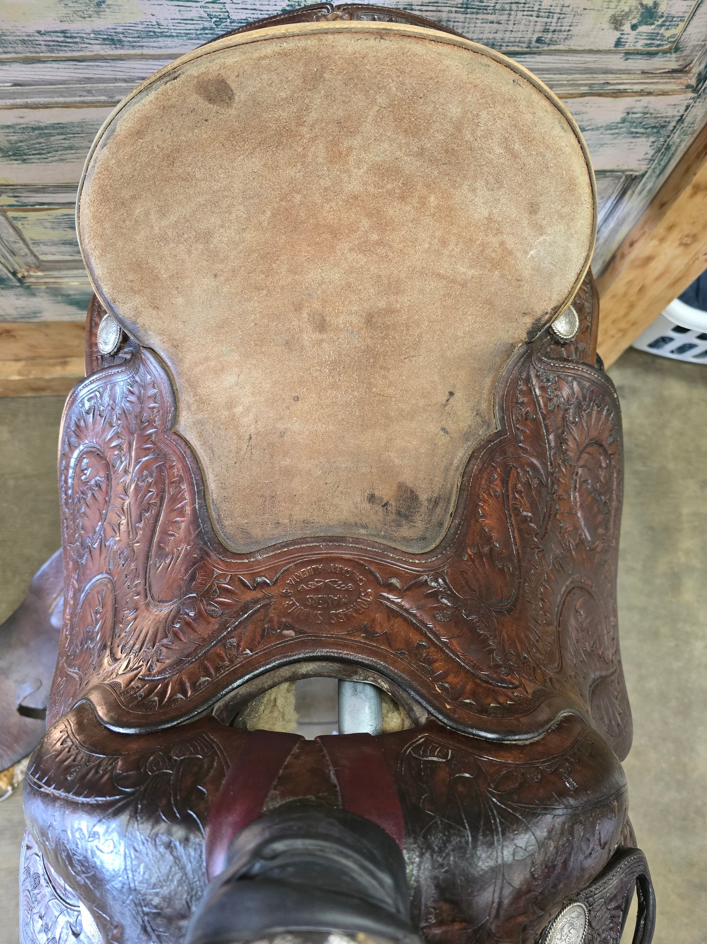 Chuck Stormes Rope Saddle