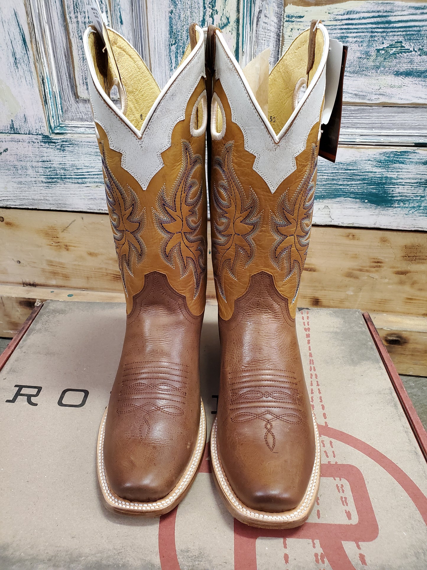 NEW Men's Burnished Leather Boot