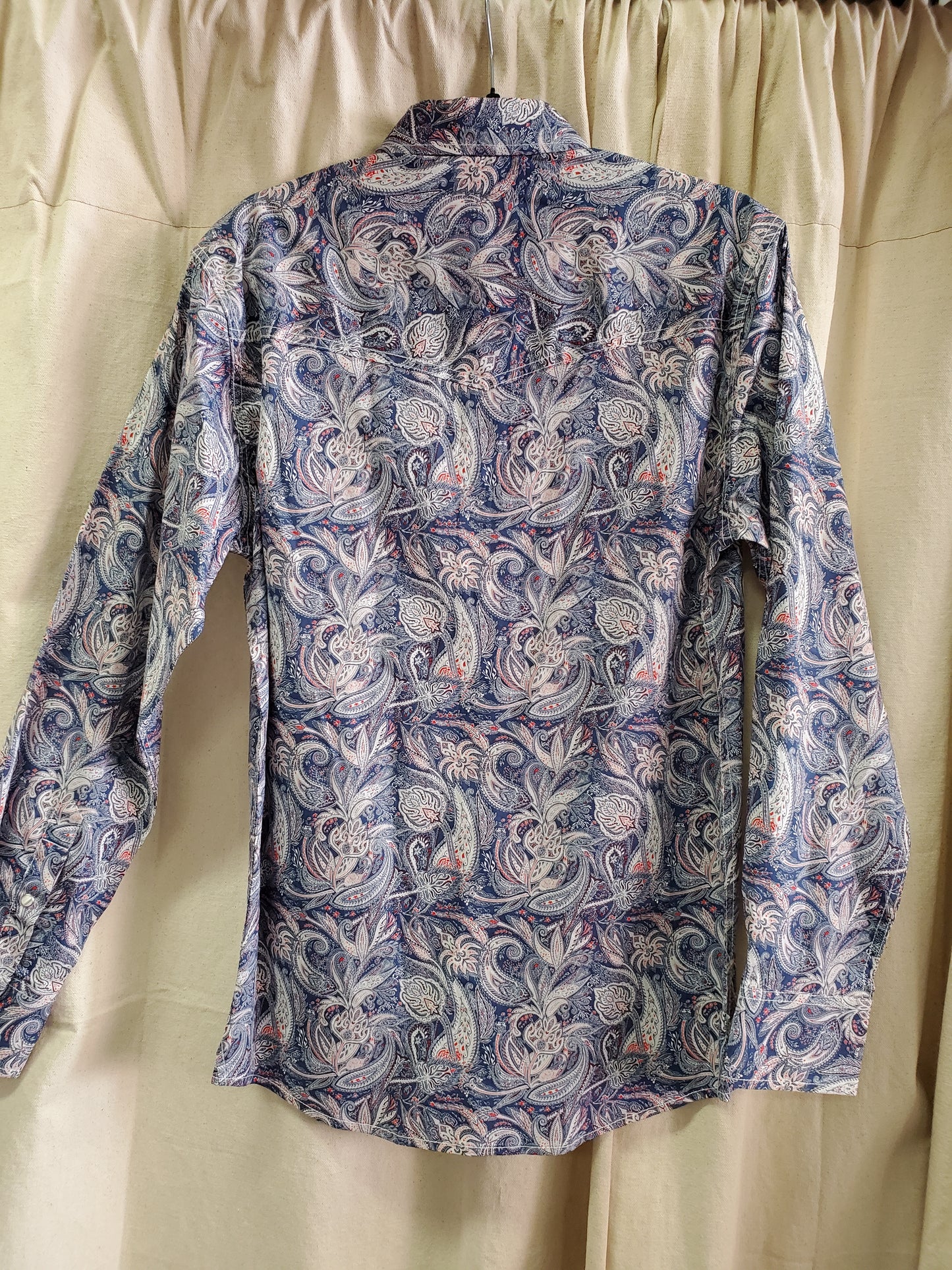 Blue Paisley W/Shirt
