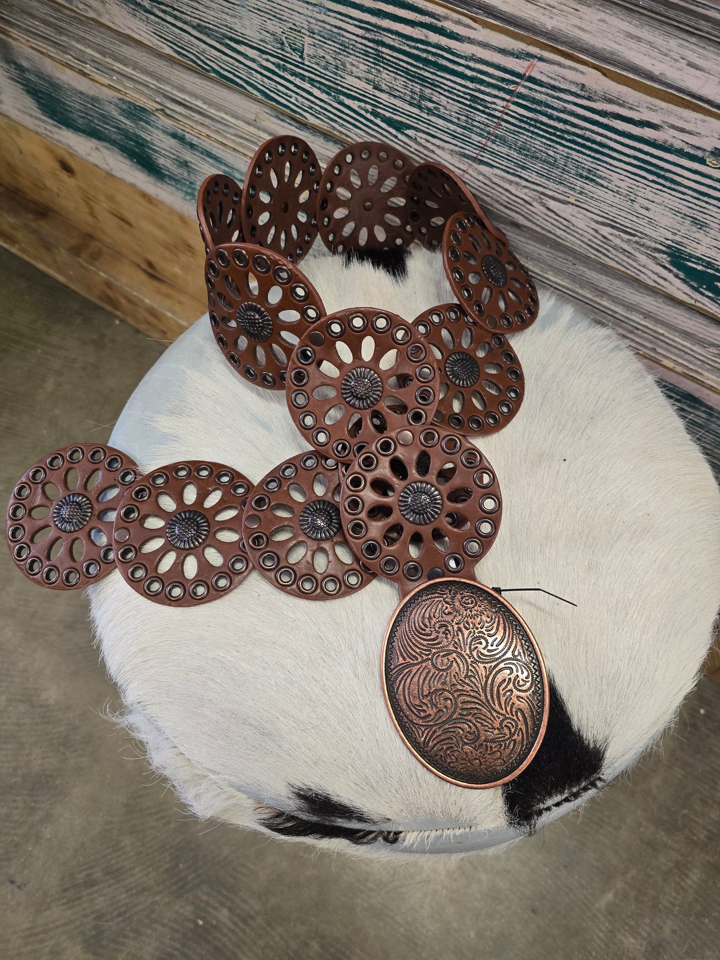 Leather Mandela Belt-Sling Belt