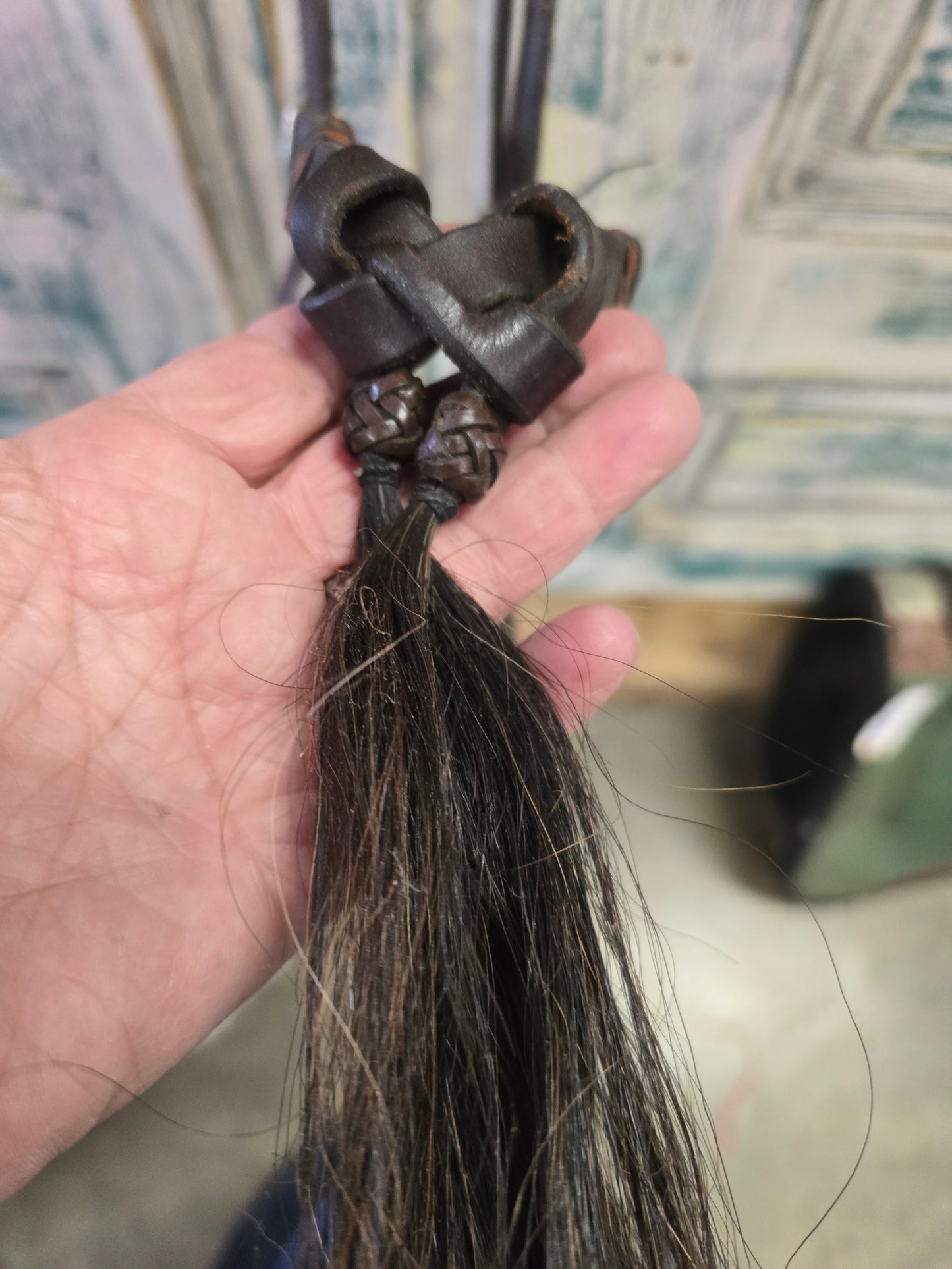 Horse Hair Futurity Knot Headsatll