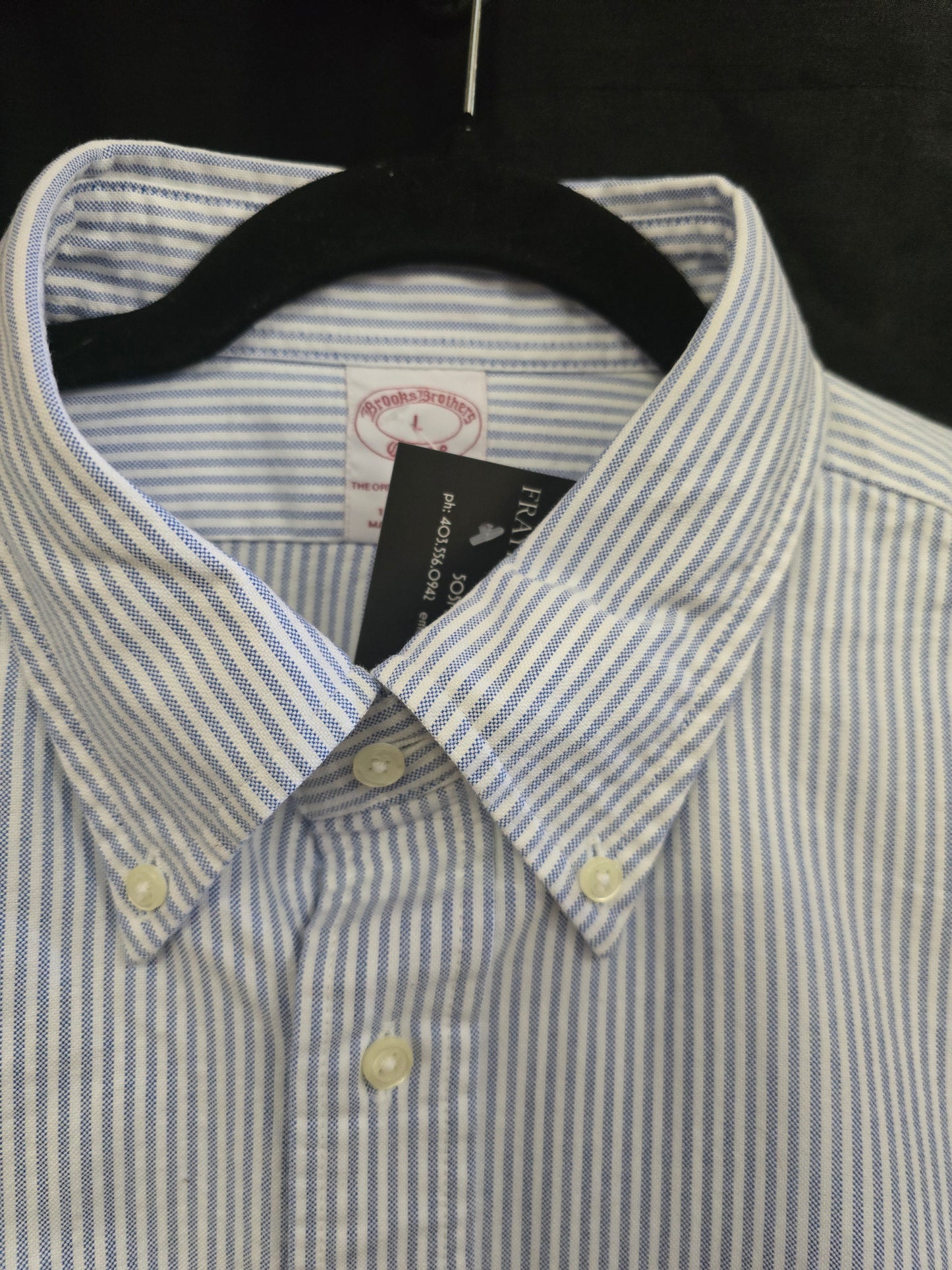 NWTO Blue-White Striped W/Shirt
