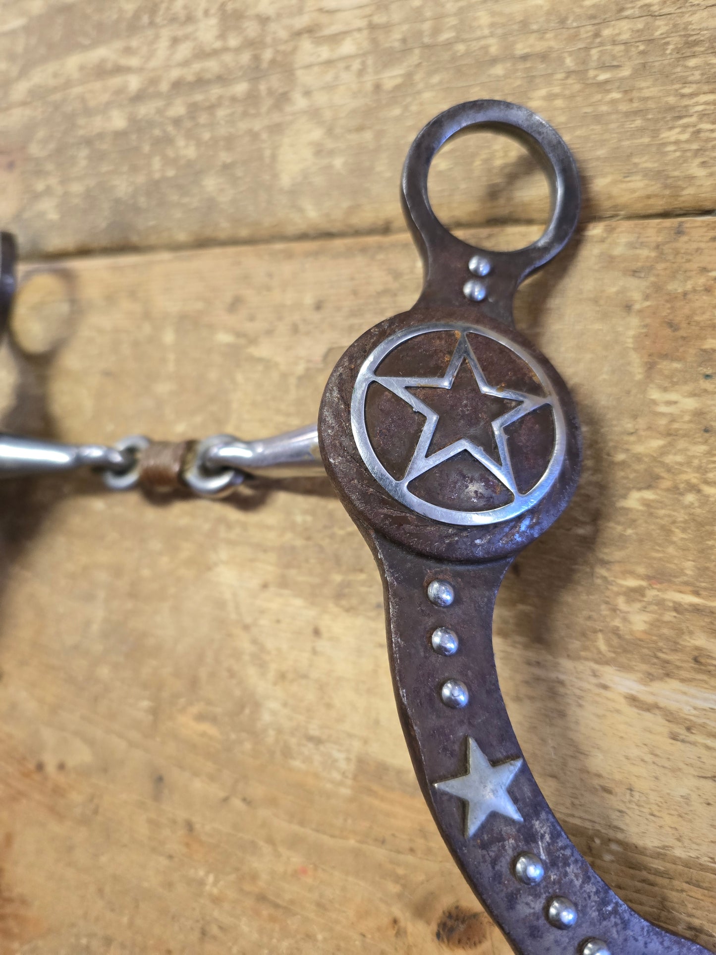 Star Cheek 3 Pc Shanked Snaffle