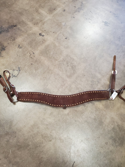 Tripping Collar                     Rough Out Buck Stitching