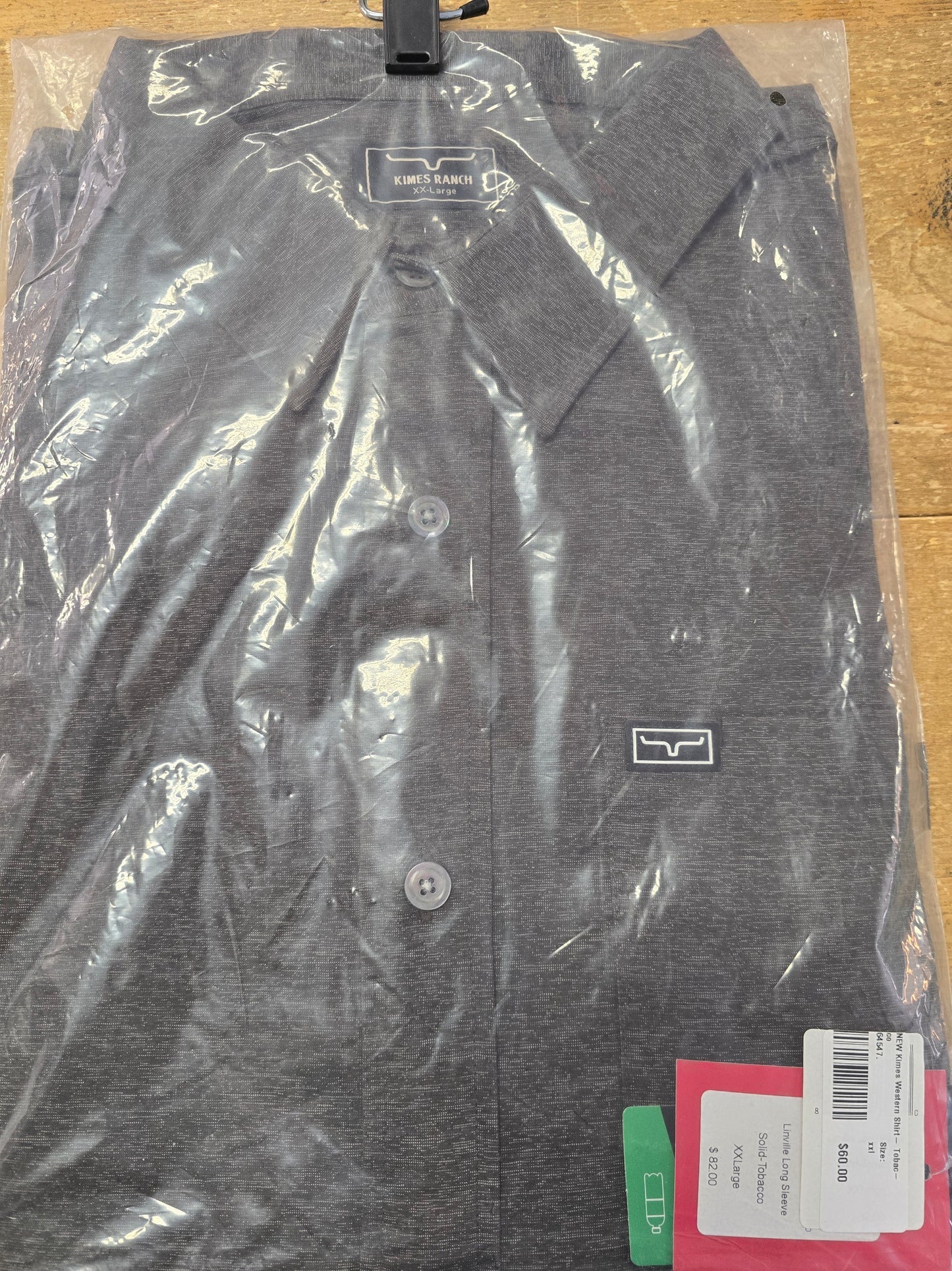 NEW Kimes Western Shirt- Tobacco