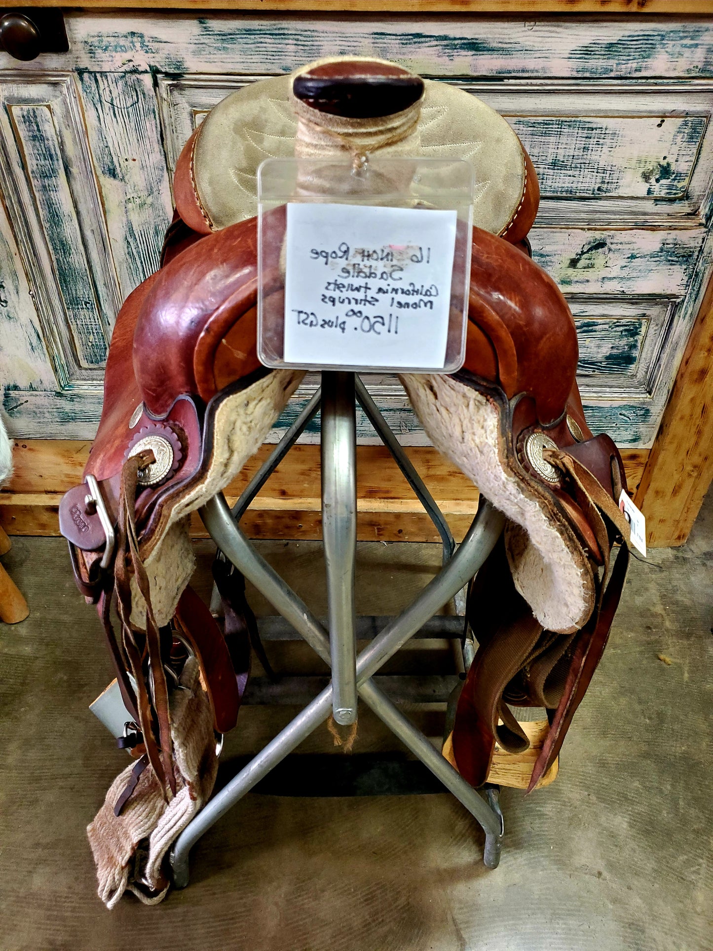 16 Inch Rope Saddle