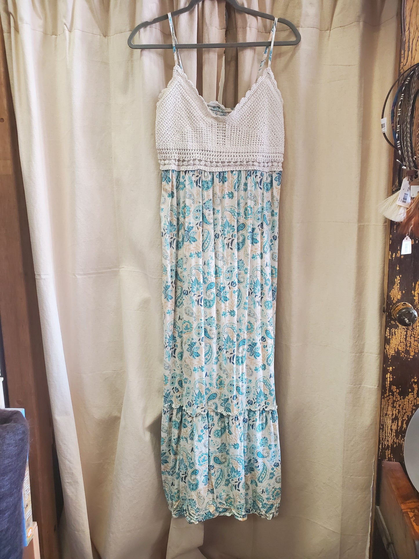 Crocheted Top Dress