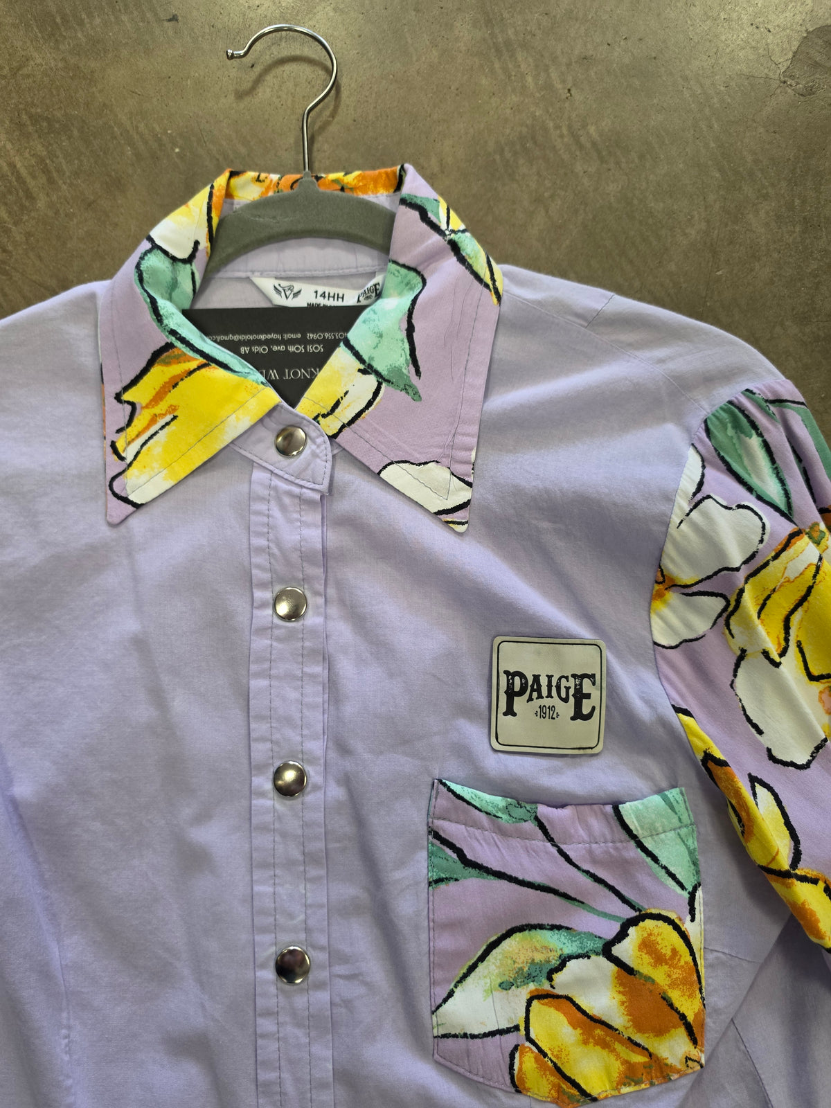 Ladies Floral/Purple Paige W/Shirt