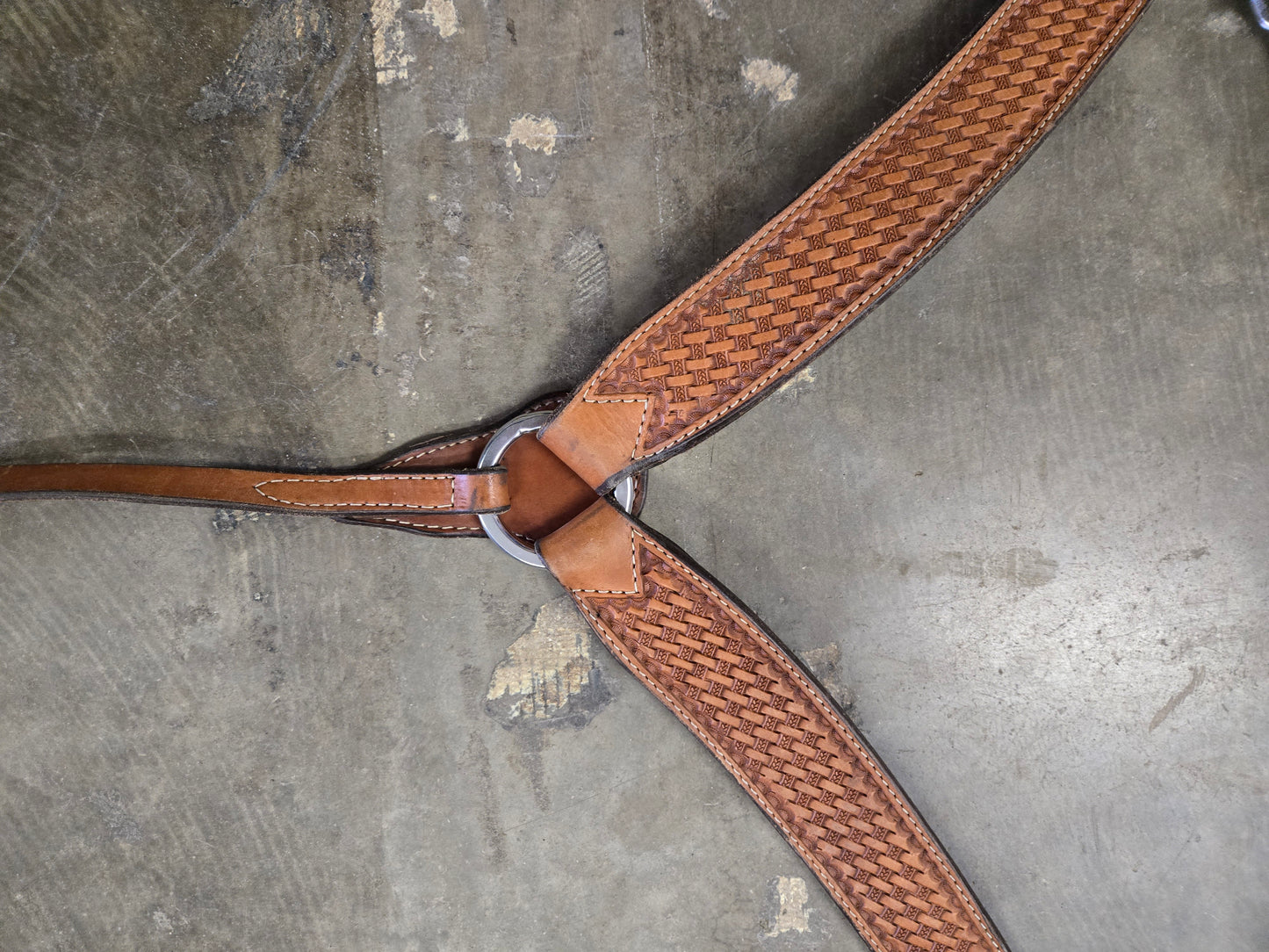 Basket Stamped Breast Collar