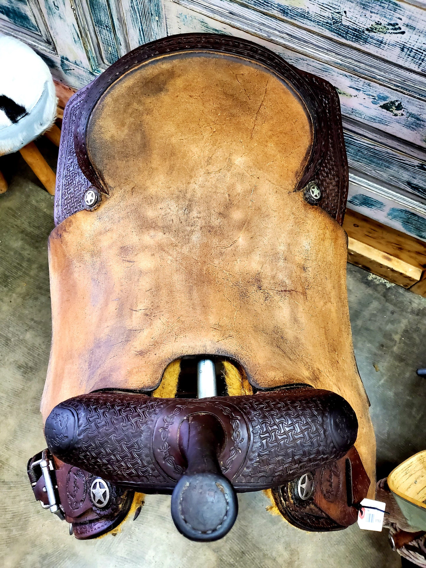 17" Teskey's Cutting Saddle