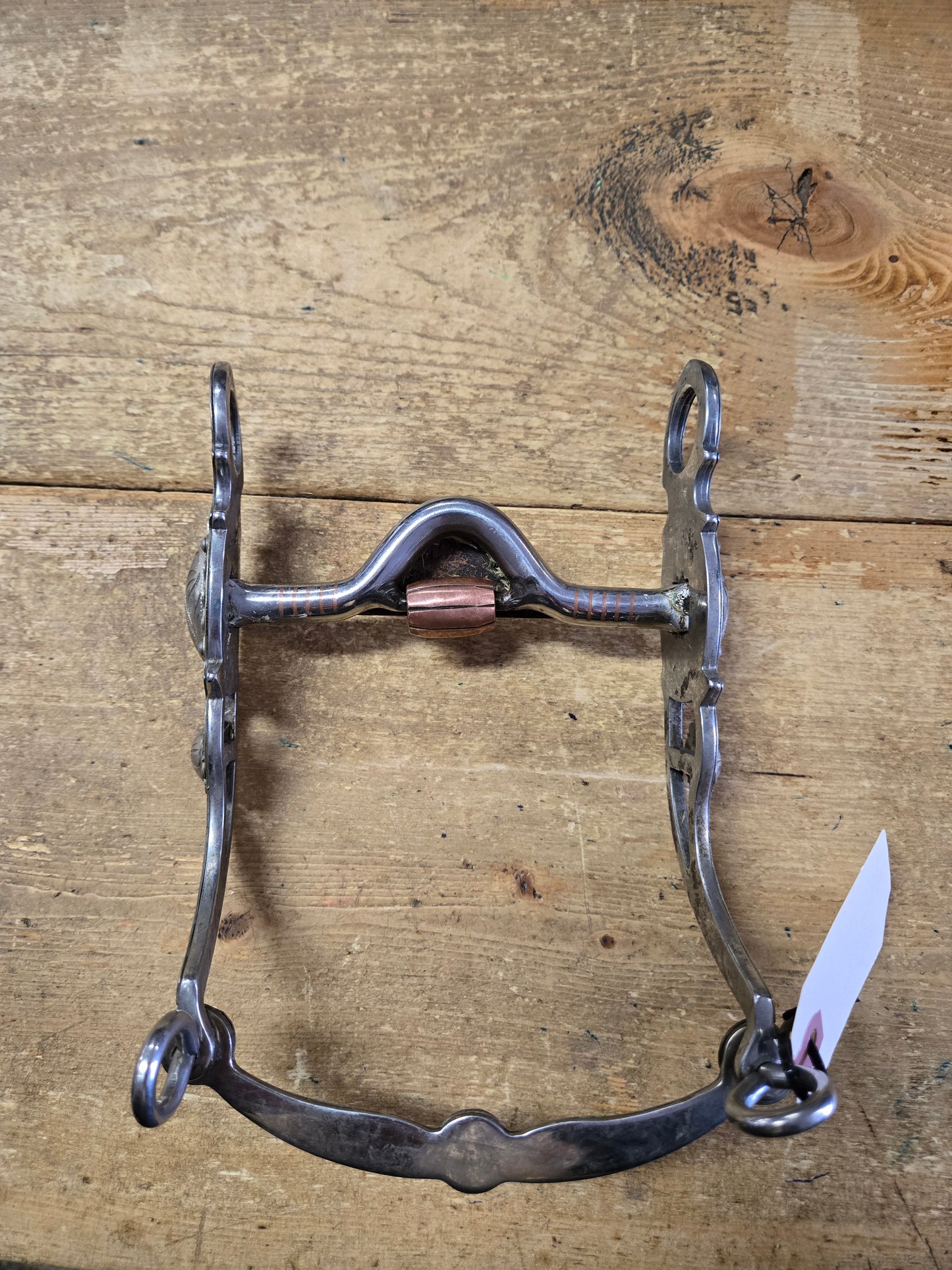 Copper Port/Mona Lisa Silver Shank Bit