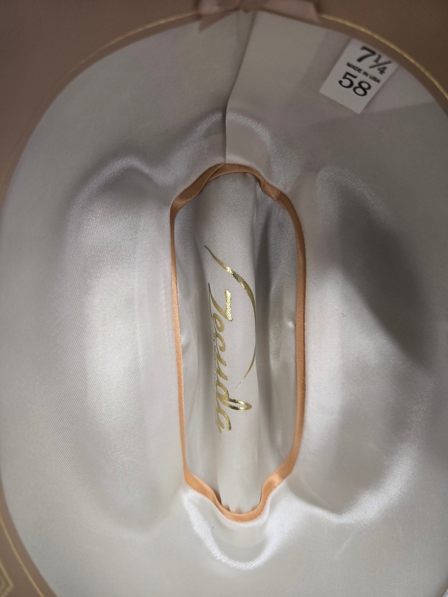 Tan 10 X Hat..LIKE NEW