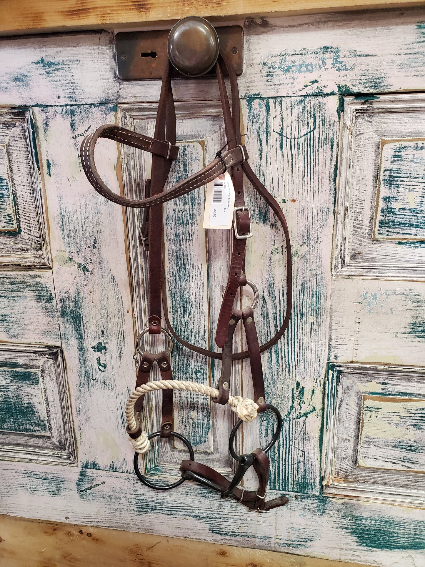 Rope Nose Side Pull Snaffle