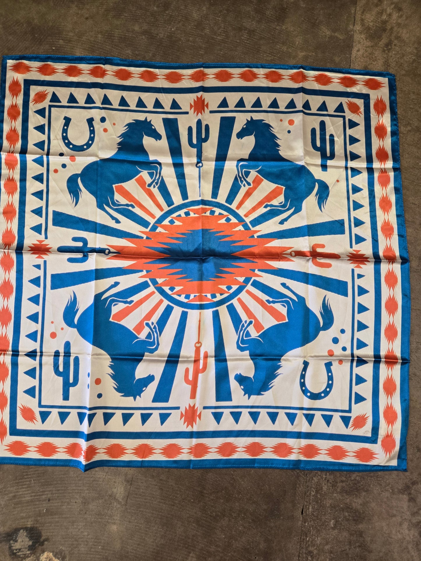 NEW Teal/ Orange Aztec Wildrag
