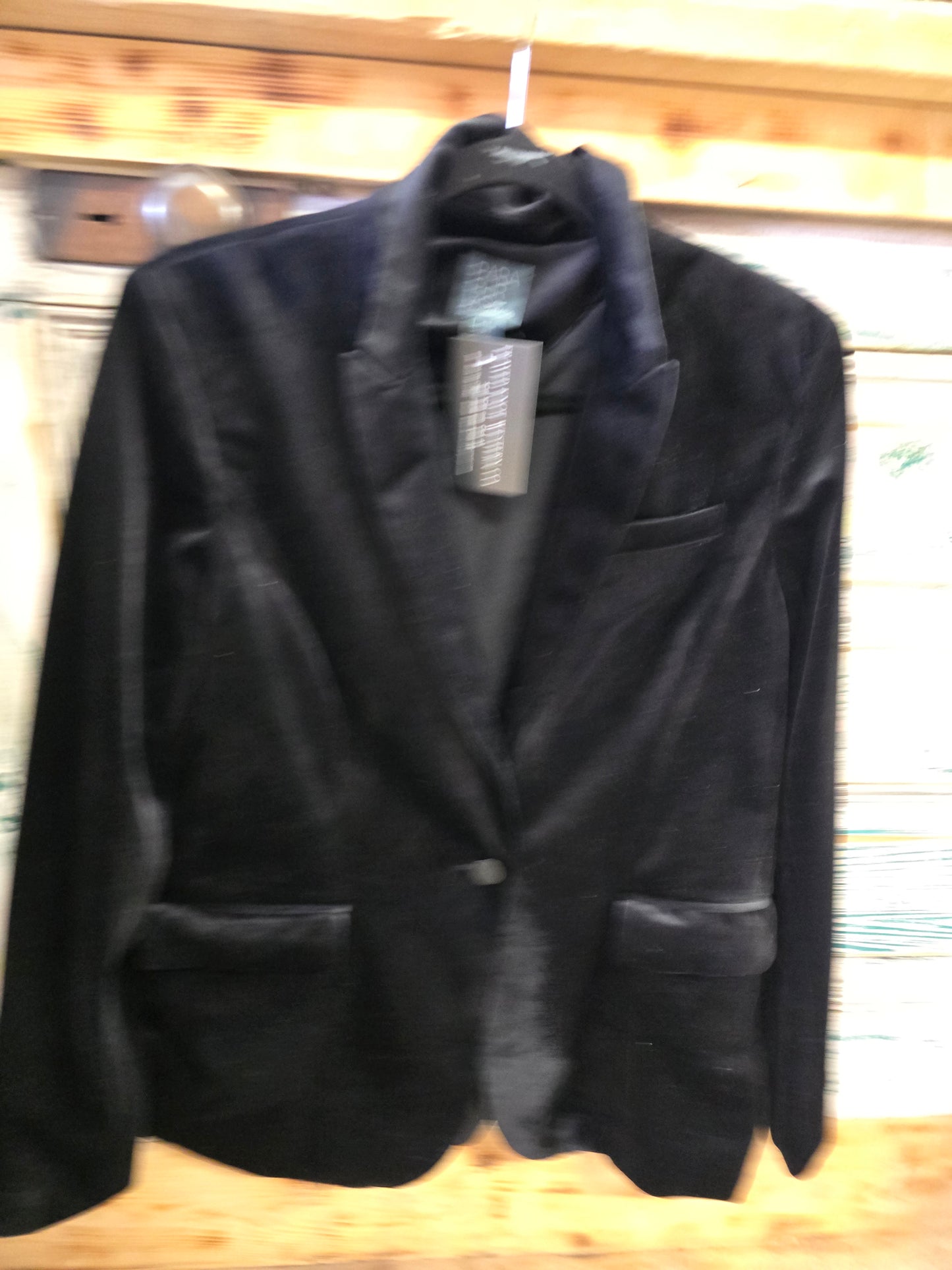 Black Velvet Blazer